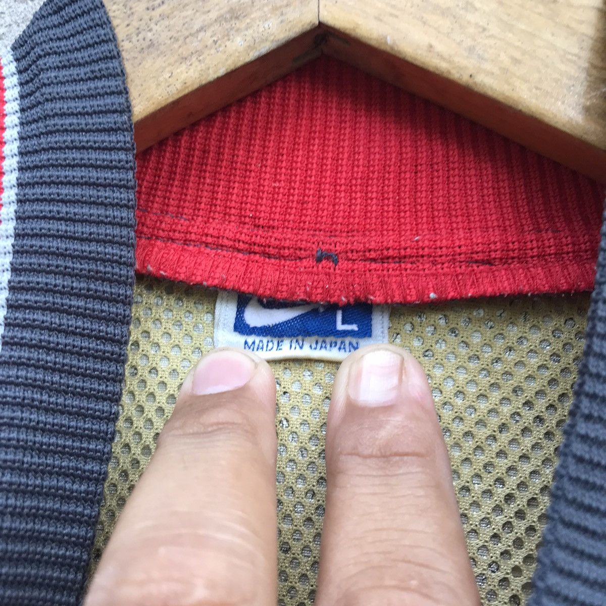 Nike × Vintage VINTAGE 90s NIKE JAPAN BLUE TAG JACKET Size US M / EU 48-50 / 2 - 8 Thumbnail