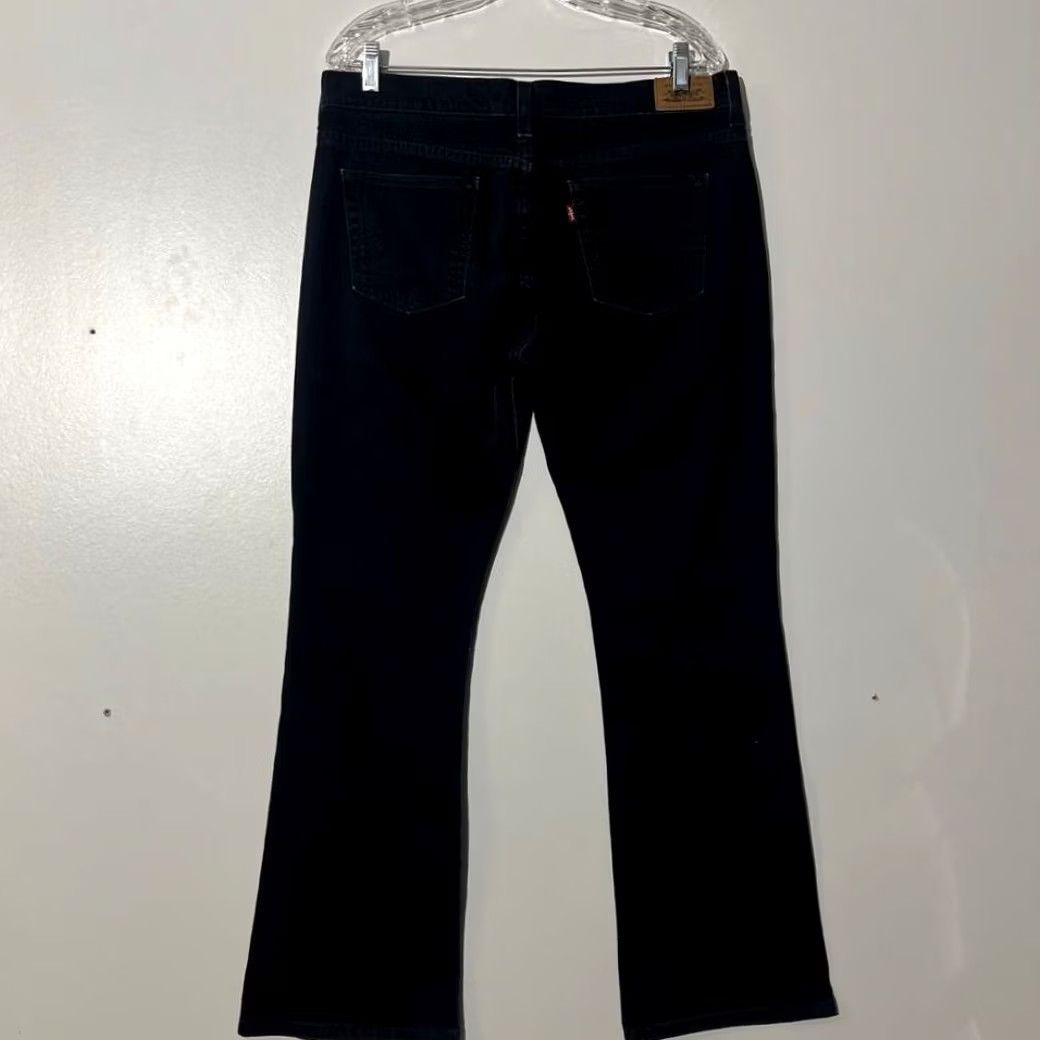 Levi's Levi's 515 Bootcut Slim Fit Black 5-Pocket Denim Jeans Women's Size 12 M Size 34" / US 12 / IT 48 - 4 Thumbnail