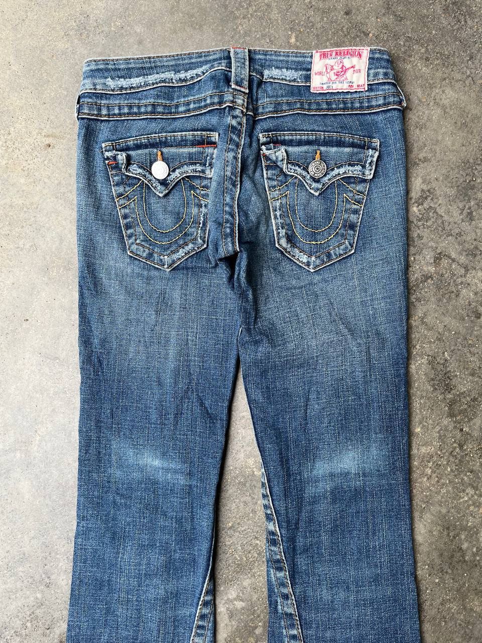 True Religion VINTAGE TRUE RELIGION FLARED JEANS MADE IN USA Size US 32 / EU 48 - 7 Thumbnail