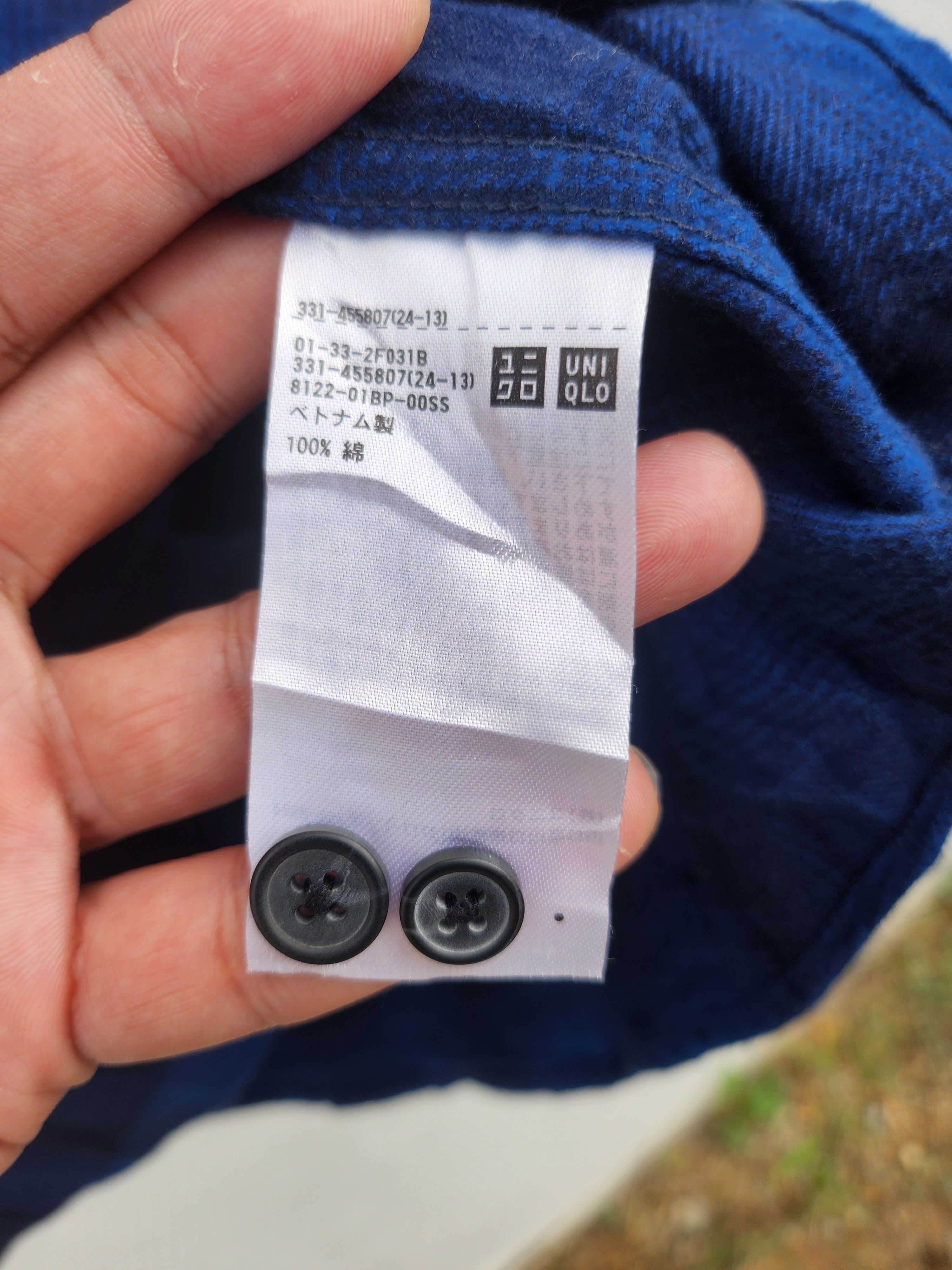 Flannel × JW Anderson × Japanese Brand Jw Anderson x uniqlo punk shirt Size US L / EU 52-54 / 3 - 8 Thumbnail
