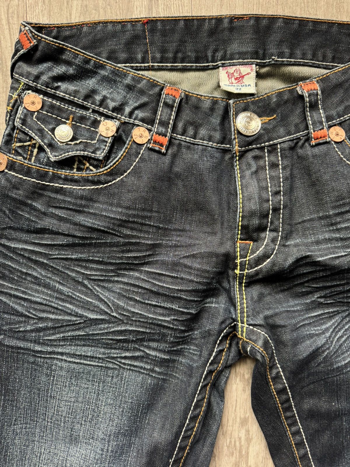 True Religion × Vintage True Religion Jeans Size 32 Size US 32 / EU 48 - 4 Thumbnail