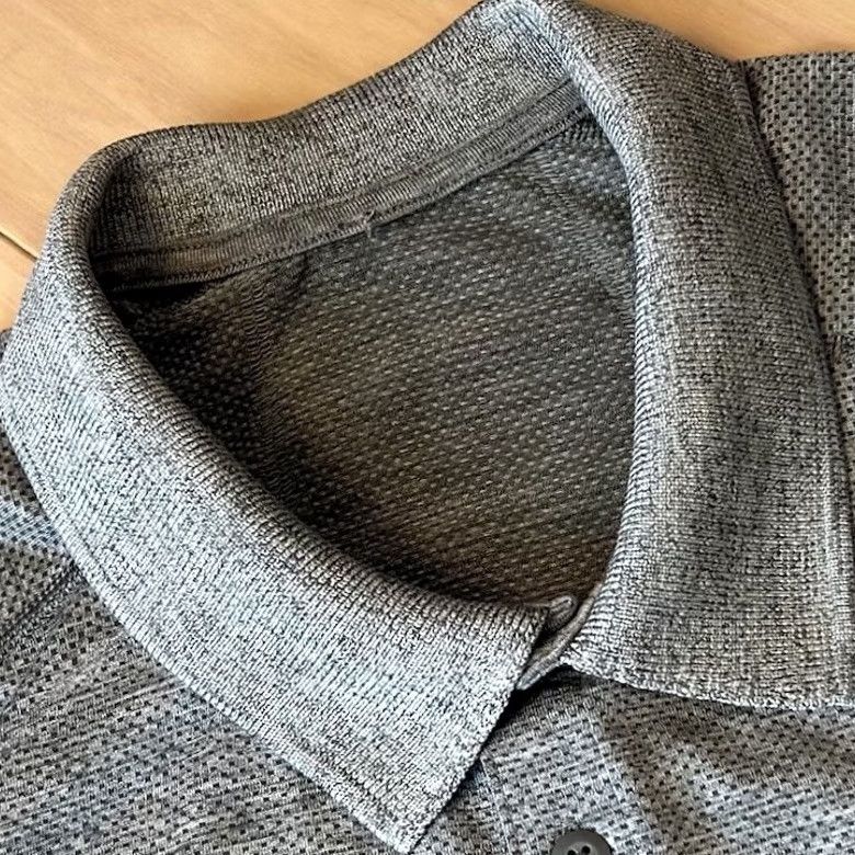 Lululemon Lululemon Metal Vent Polo Gray Shirt Short Sleeve Men Large Athletic Shirt Size US L / EU 52-54 / 3 - 3 Thumbnail