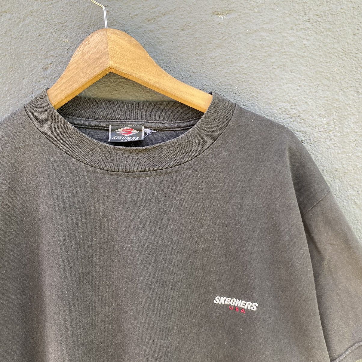 SKECHERS THRASHED Faded Vintage 90s Skechers ERD GRUNGE TEE Size US L / EU 52-54 / 3 - 5 Thumbnail