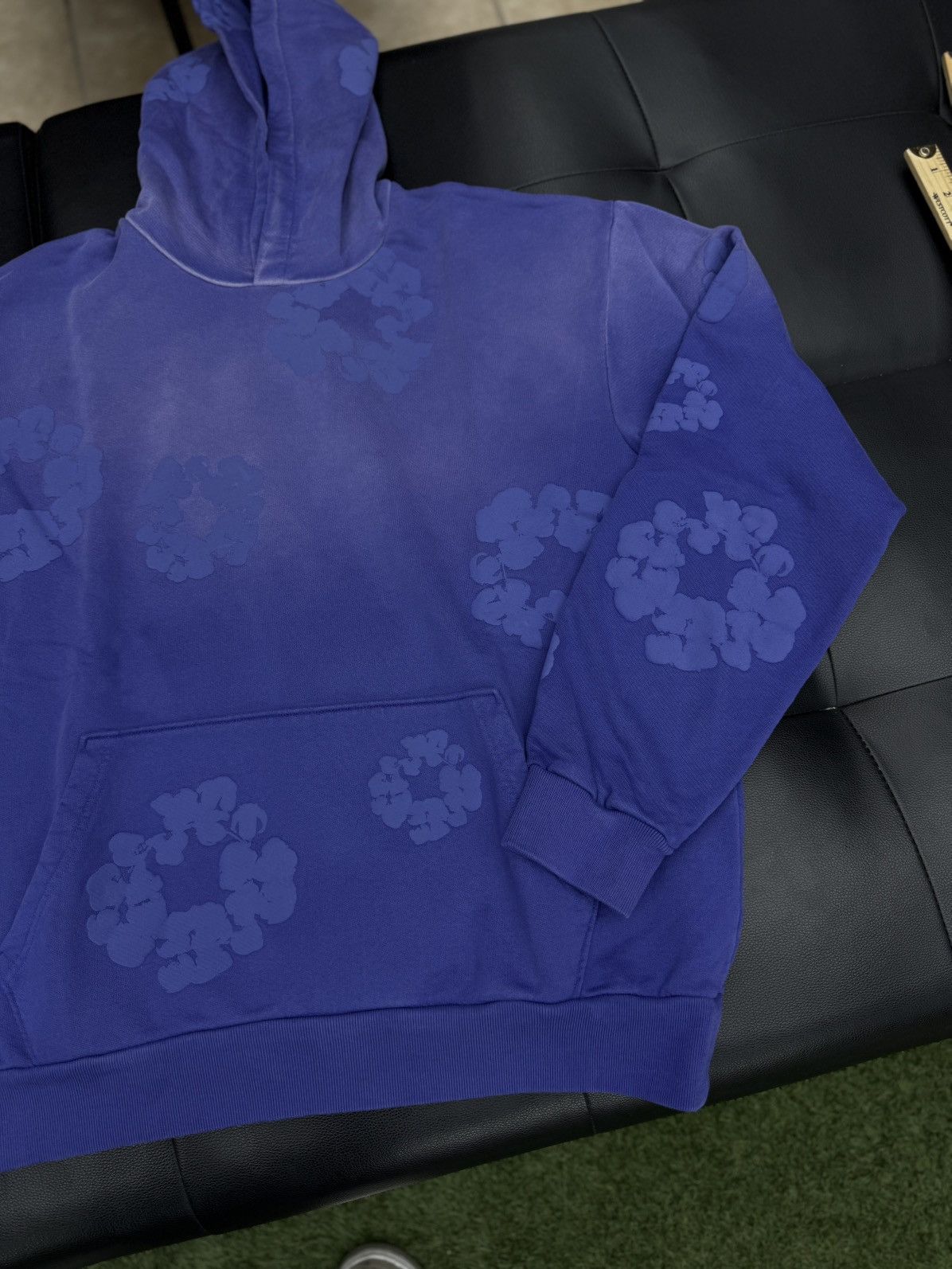 DENIM TEARS Denim Tears BLUE 2025 Cotton Wreath Hoodie XL (NEW) Size US XL / EU 56 / 4 - 4 Thumbnail