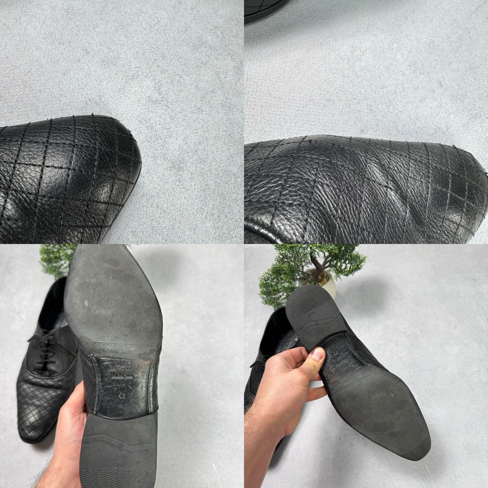 Versace Versace Collection Oxford Shoes Leather Size 42 US 8.5/9 Size US 9 / EU 42 - 21 Thumbnail