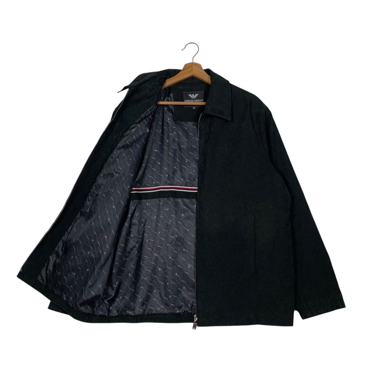 Giorgio Armani GIORGIO ARMANI Black Casual Jacket #2337-C104 Size US XL / EU 56 / 4 - 9 Thumbnail