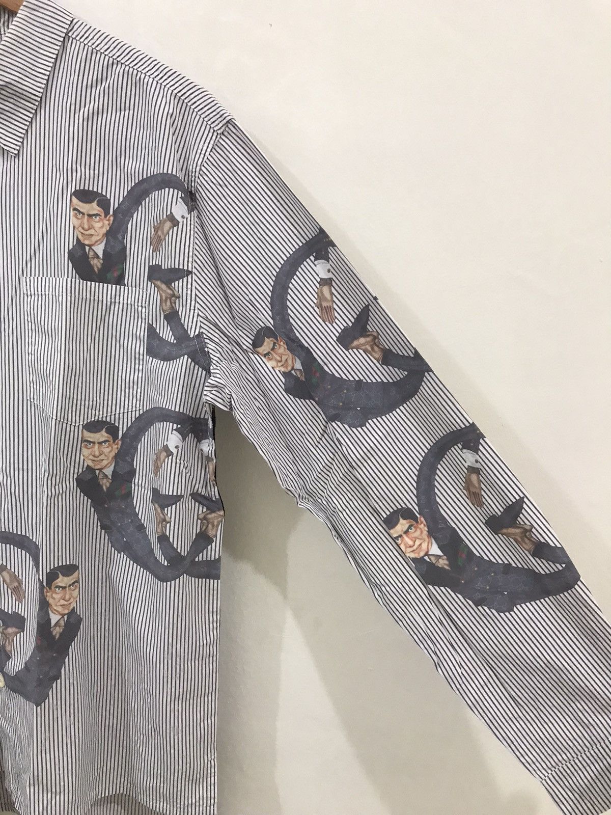 Other Mike Frederico Gucci Logo Shirt Size US L / EU 52-54 / 3 - 4 Thumbnail