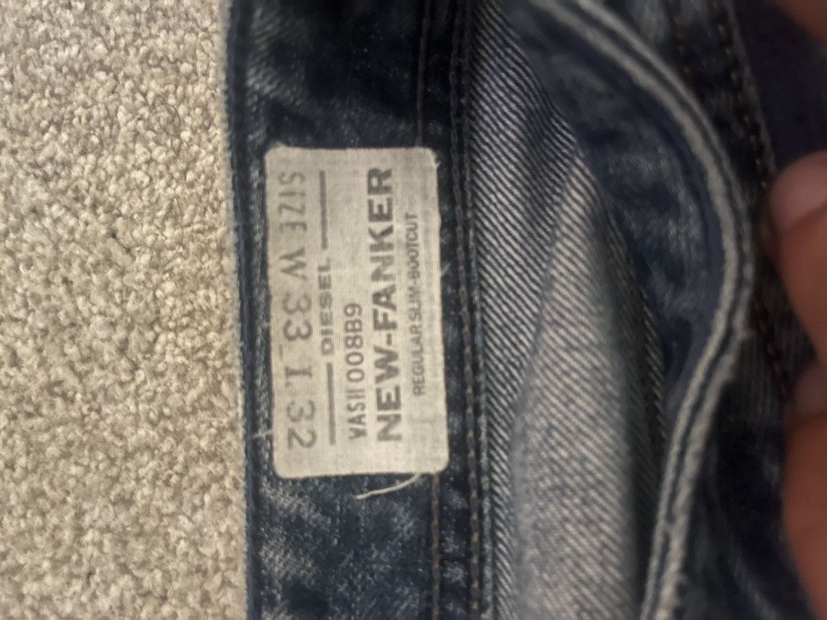 Diesel Regular slim boot cut diesel jeans. Wash 00889 Size US 33 - 6 Thumbnail