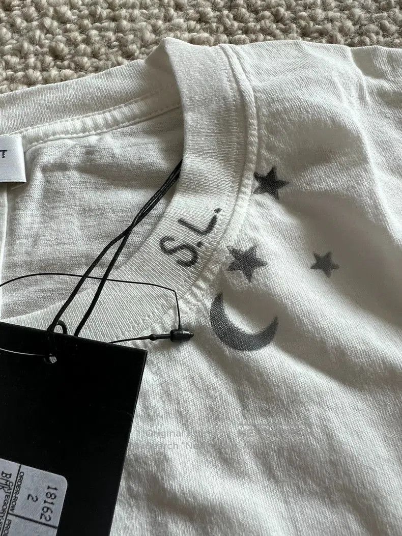 Saint Laurent Paris Saint Laurent Hedi Slimane Vintage White T-Shirt. Size US XL / EU 56 / 4 - 2 Thumbnail