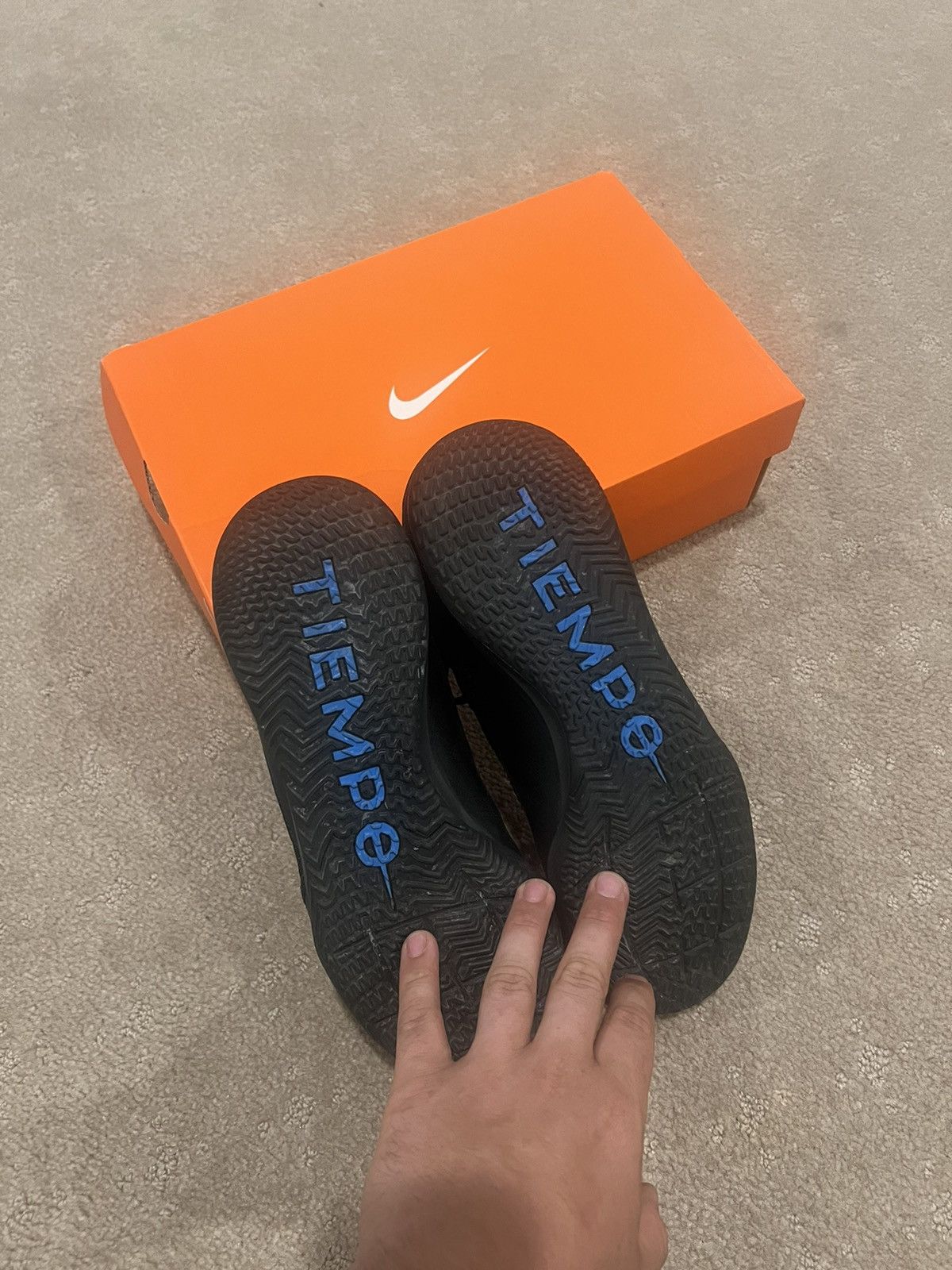 Nike Nike Legend 9 Academy IC Indoor Futsal Boots Size US 11.5 / EU 44-45 - 9 Thumbnail