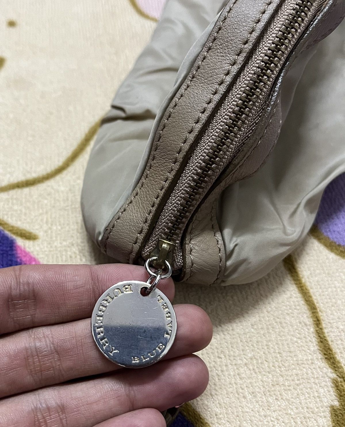 Burberry × Designer × Vintage BURBERRY Blue Label Unisex Clutch Nylon Bag Size ONE SIZE - 6 Thumbnail