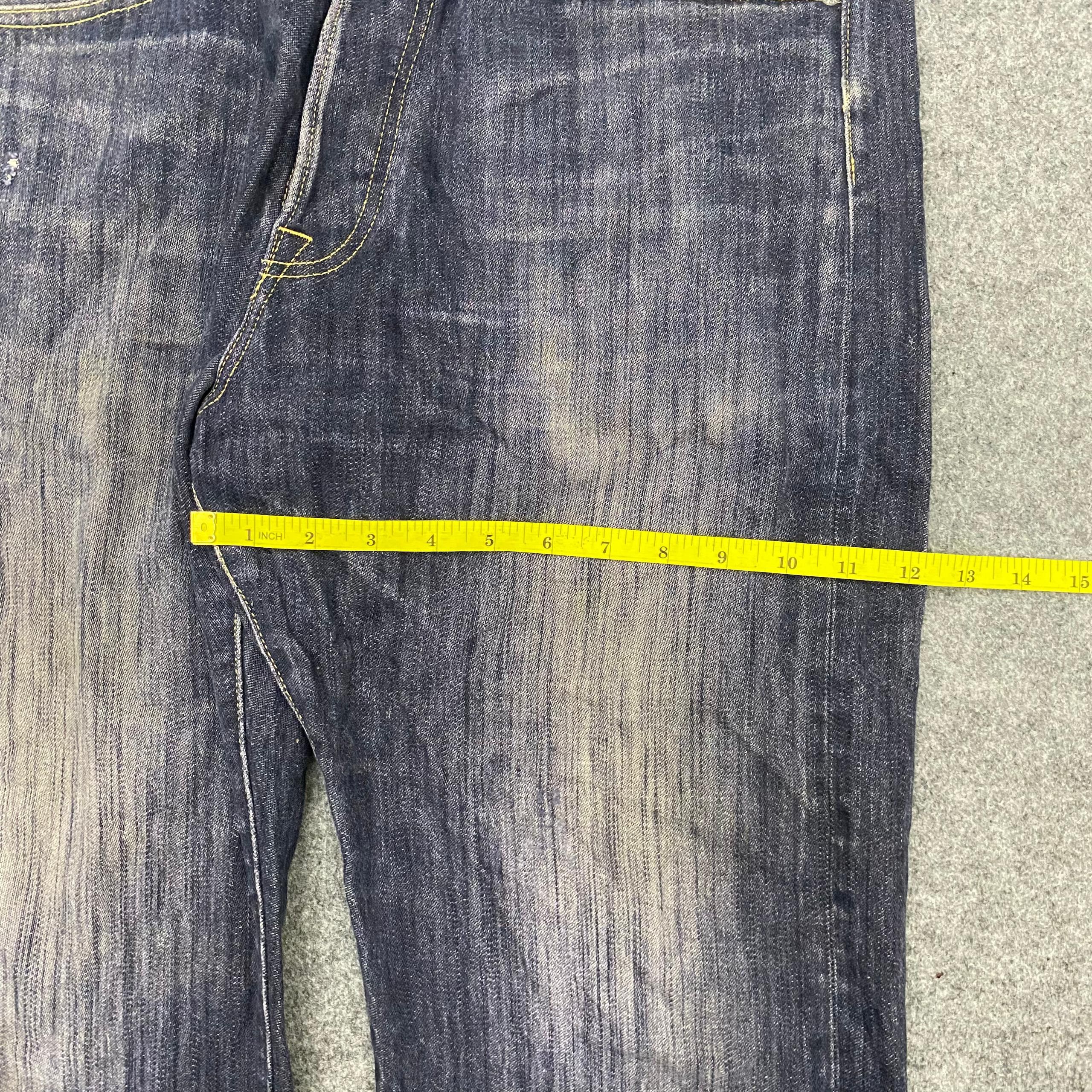 If Six Was Nine 💥Best Offer💥Vintage Ranheri Japanese Brand Denim Size US 34 / EU 50 - 5 Thumbnail