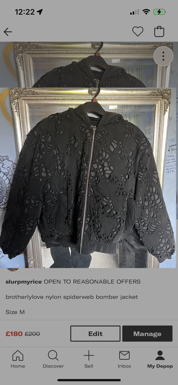 Brotherly Love Brotherly love Nylon Web Bomber Size US M / EU 48-50 / 2 - 1 Thumbnail