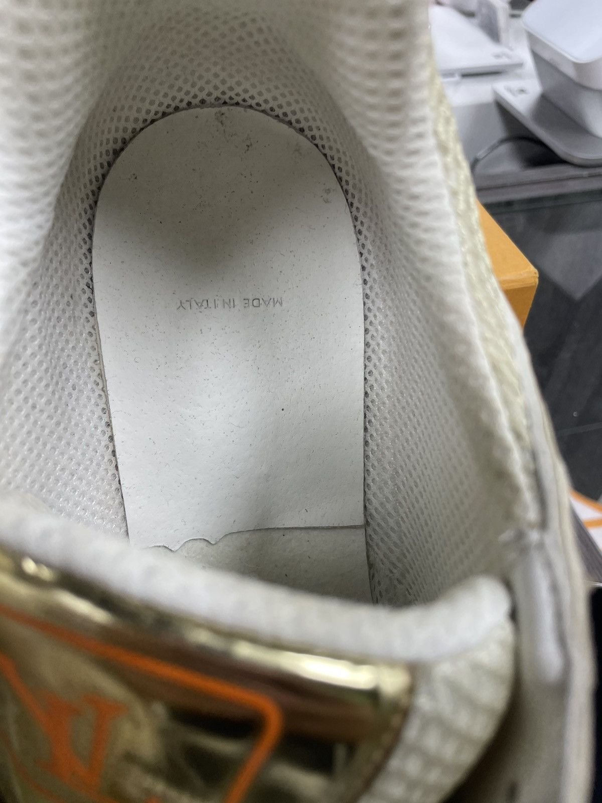 Louis Vuitton 11-Louis Vuitton Metallic Gold Trail Sneaker Size US 11 / EU 44 - 10 Thumbnail