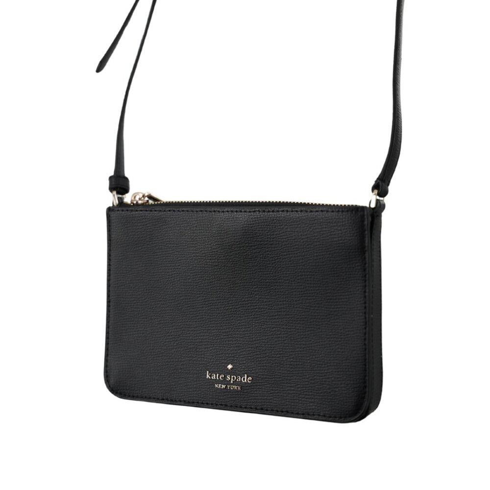 Designer Kate Spade Small Black Crossbody Purse Size ONE SIZE - 1 Thumbnail