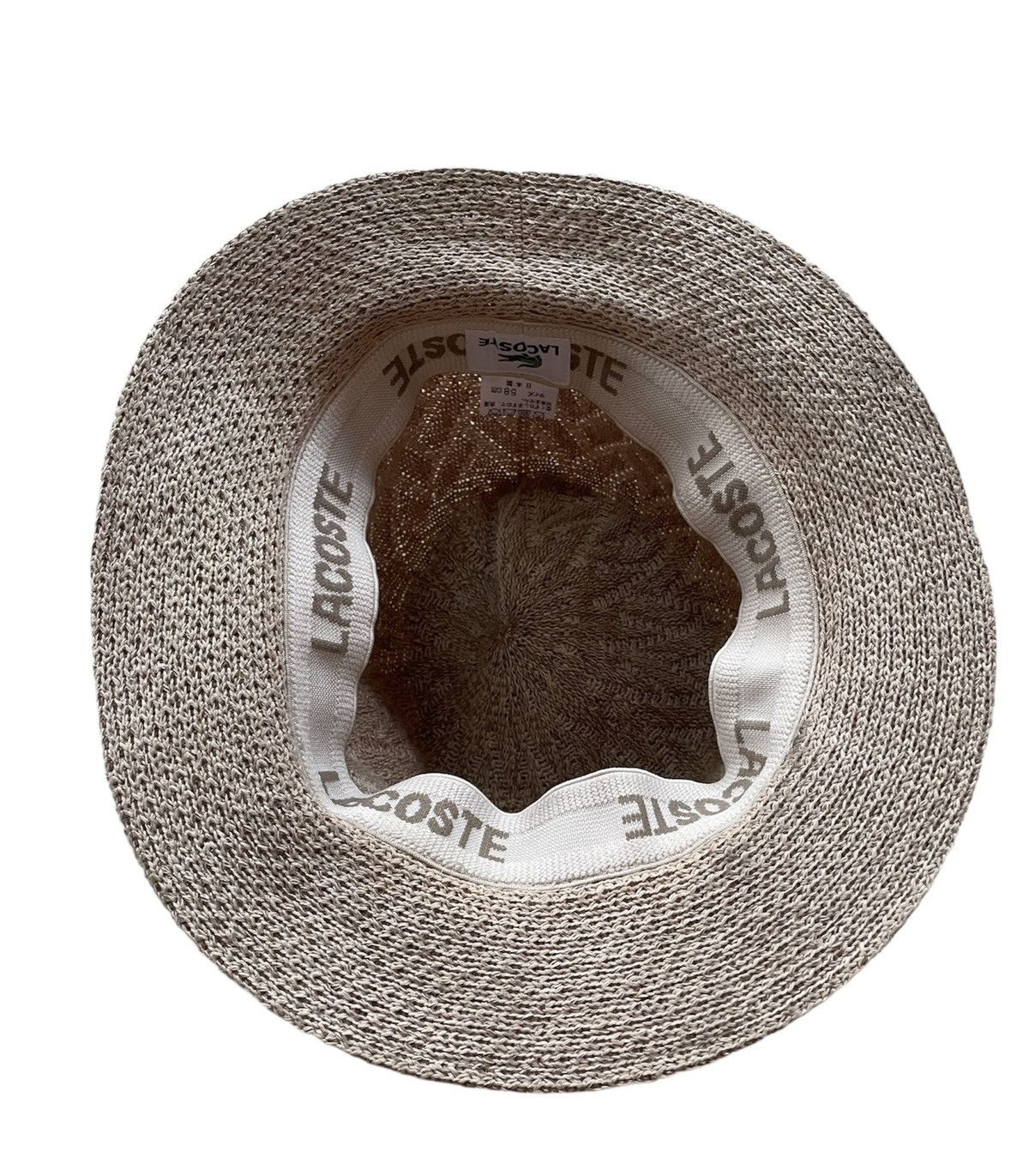 Lacoste × Vintage Vintage Lacoste Knit Bucket Hat Size ONE SIZE - 3 Thumbnail