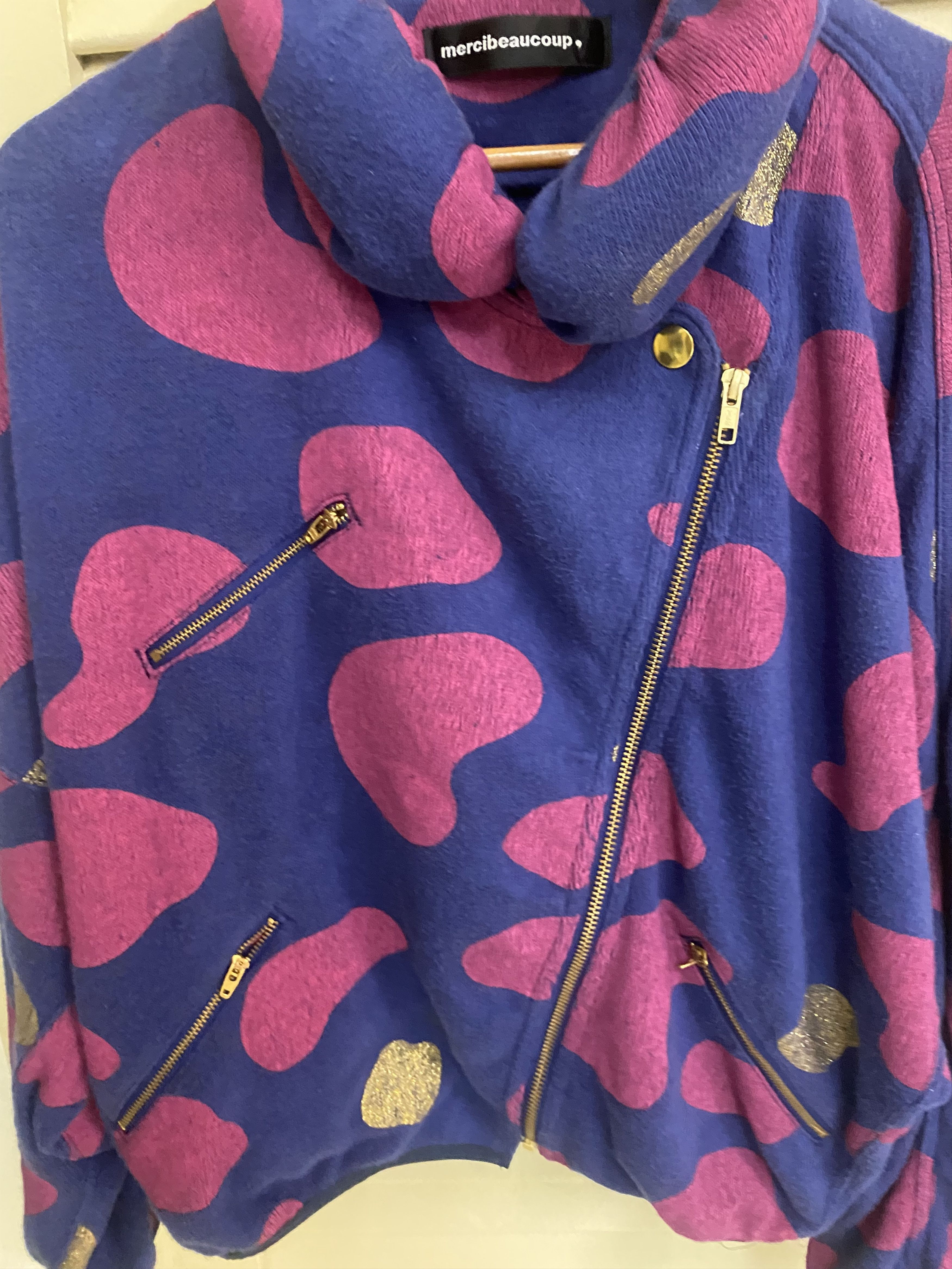 Issey Miyake Oversized Pattern Jacket Issey Miyake Mercibeaucoup Size US M / EU 48-50 / 2 - 4 Thumbnail