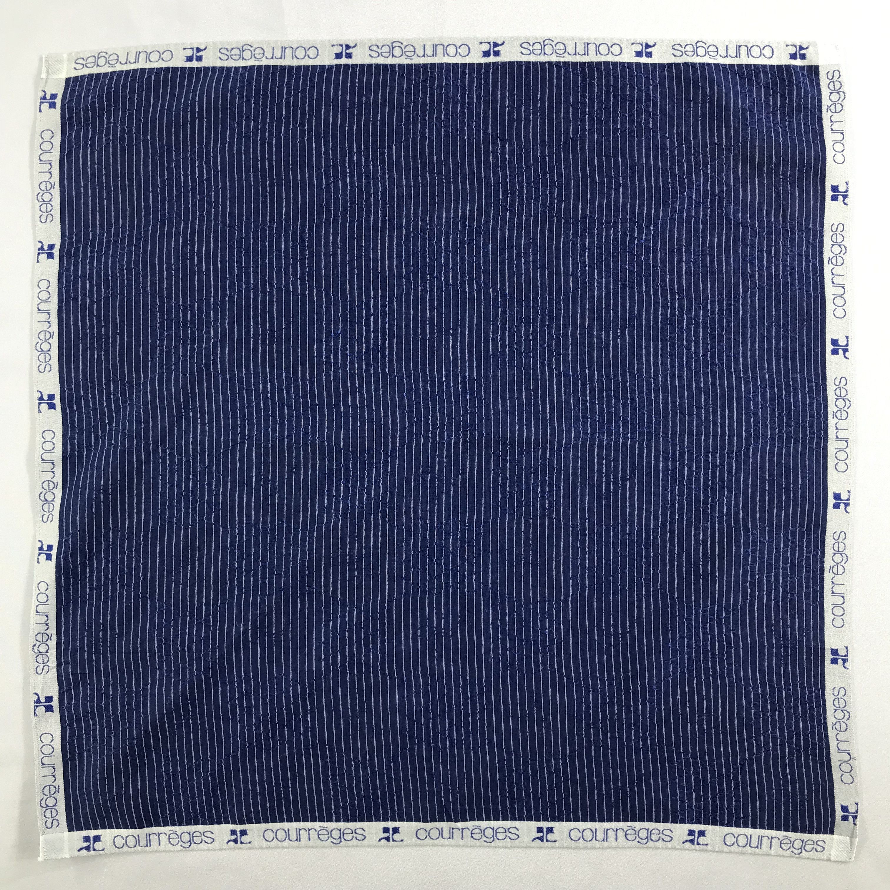 Courreges × Vintage Courreges Bandana / Handkerchief / Neckerchief - S2578 Size ONE SIZE - 1 Thumbnail