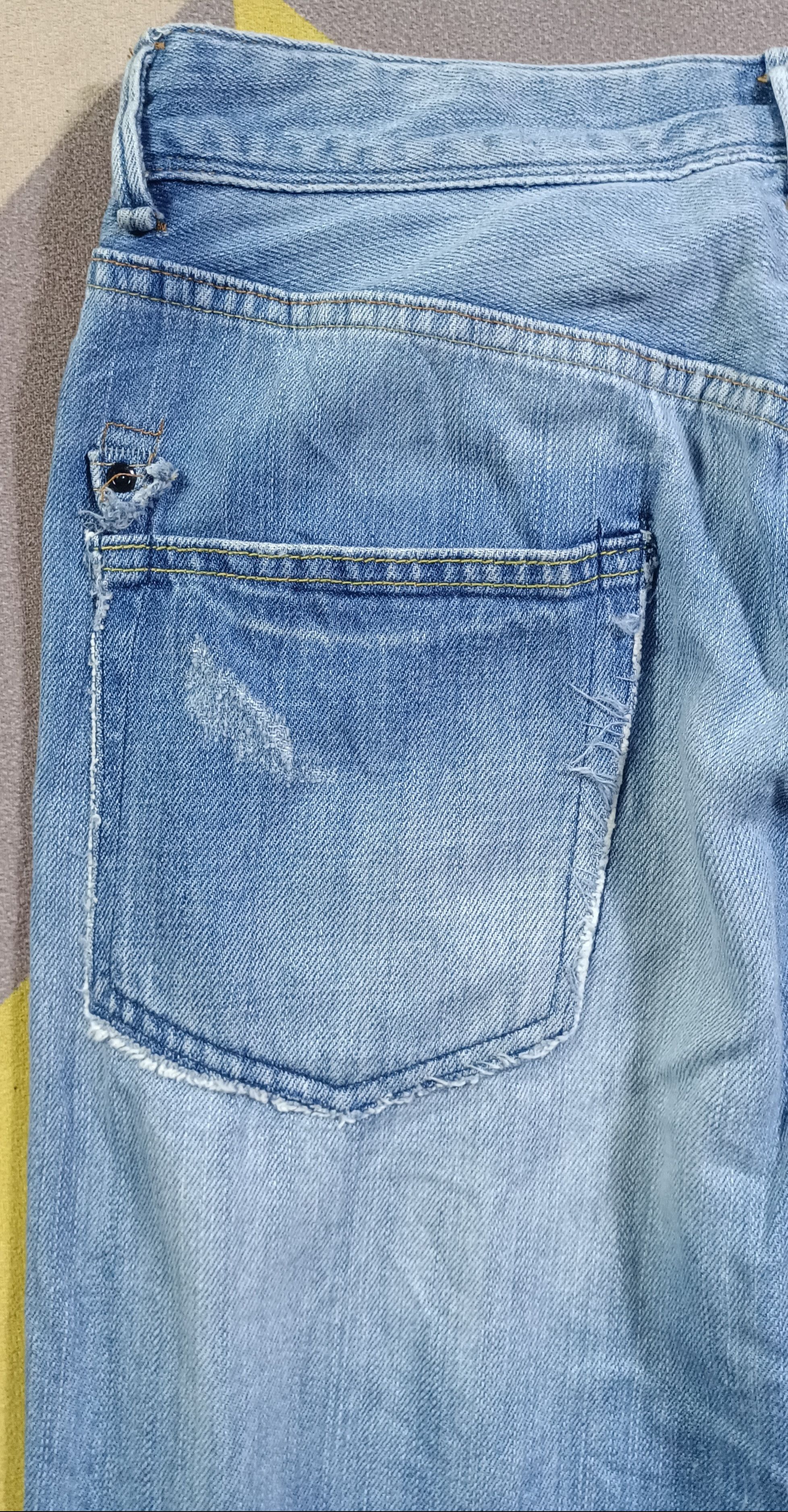 Japanese Brand CEPO Union Made Straight Denim Size US 30 / EU 46 - 5 Thumbnail
