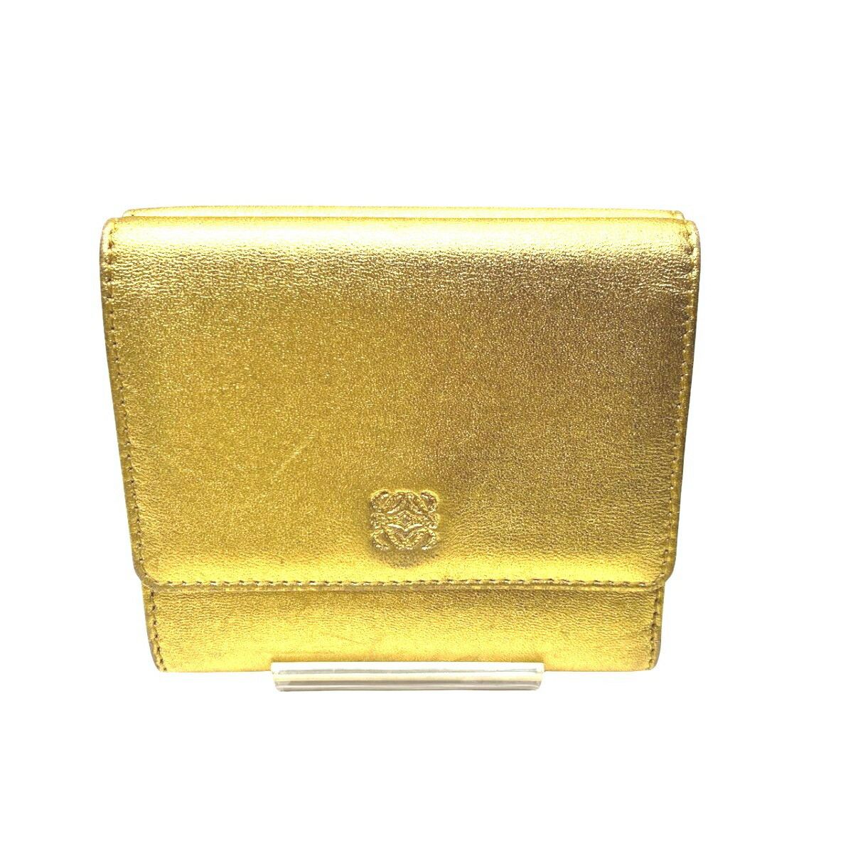 Loewe Loewe Loewe Leather Trifold Wallet Leather Short Wallet DUTY FREE for USA Size ONE SIZE - 1 Thumbnail