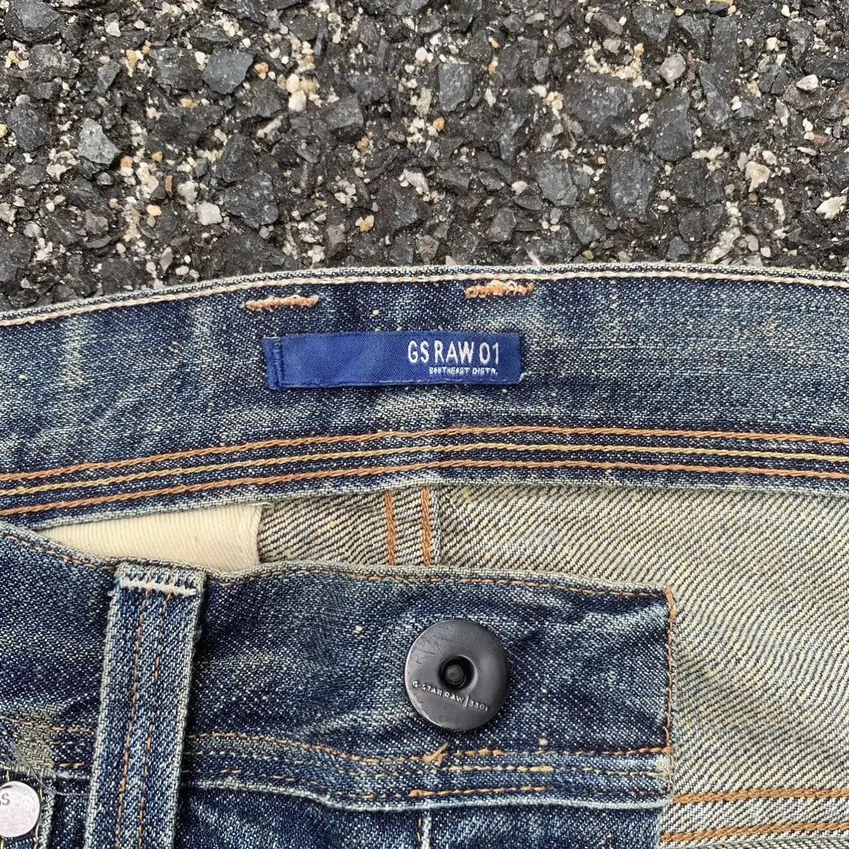 G-Star STEALS💥G-Star Raw Denim 30x33 Jeans Ripped Pants Made Italy Size US 30 / EU 46 - 11 Thumbnail