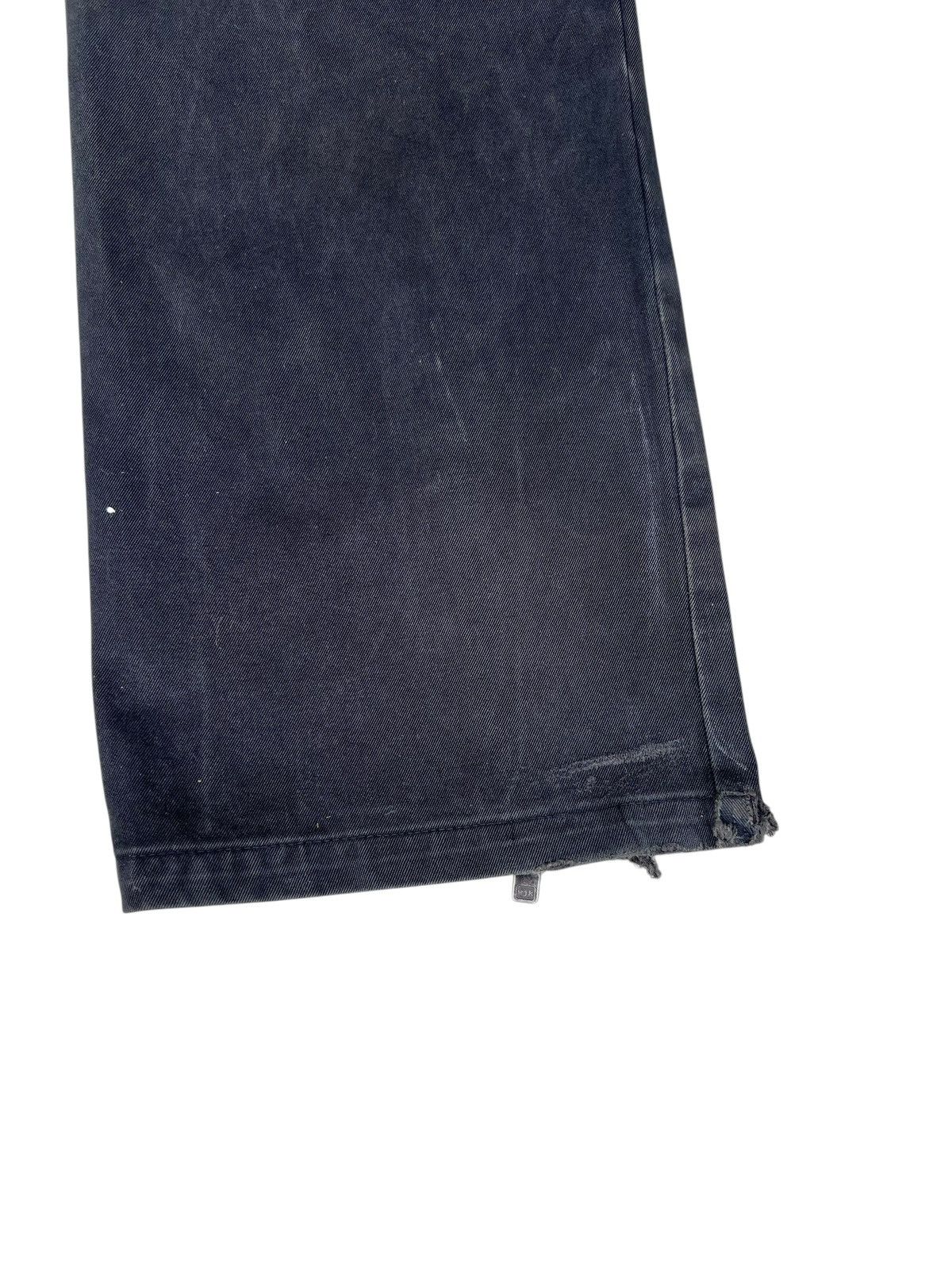 wjk WJK Japan Distressed Sun Faded Black Cargo Trouser Pant Size US 30 / EU 46 - 17 Thumbnail