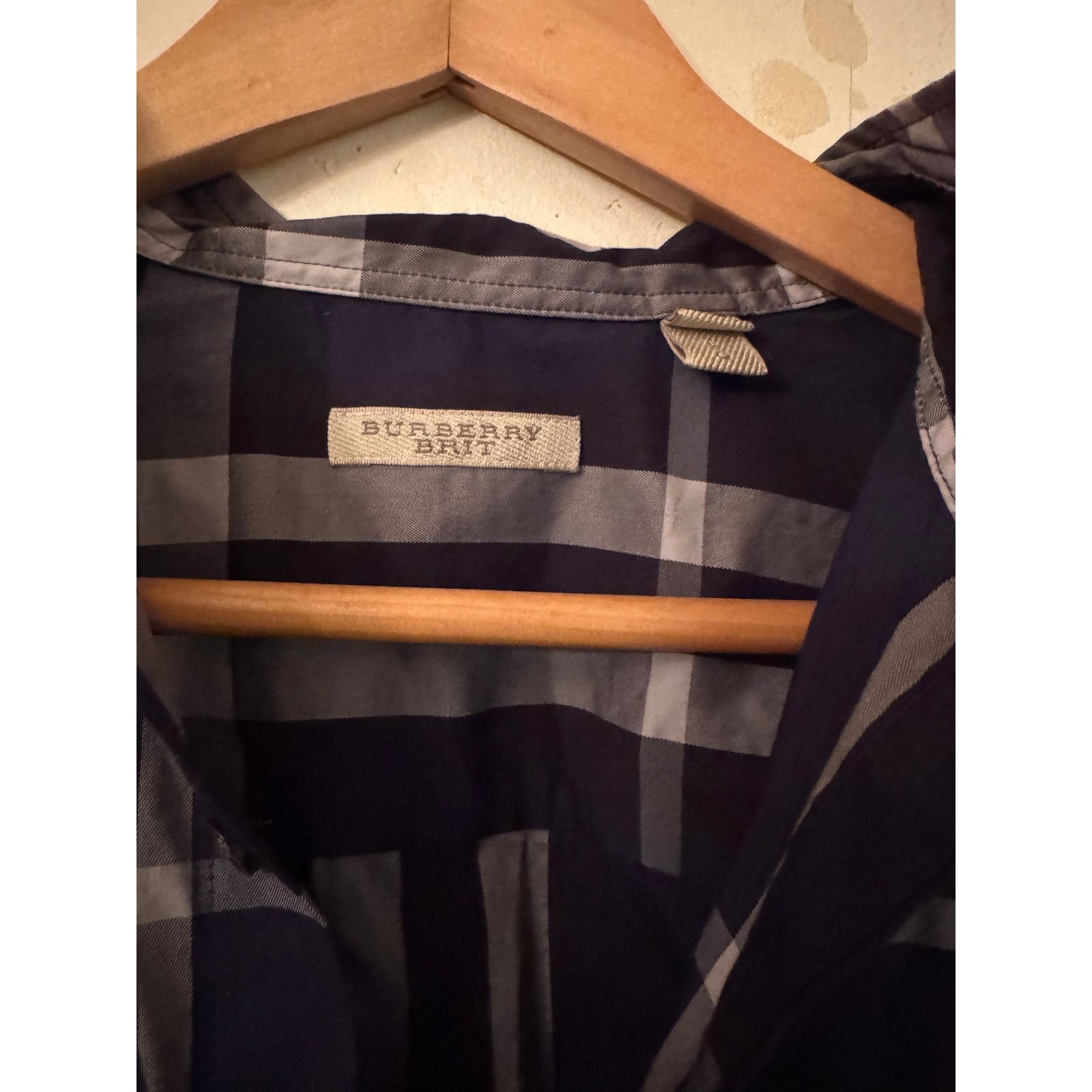 Burberry Mens Size Large Burberry Nova Check Plaid Shirt Size US L / EU 52-54 / 3 - 5 Thumbnail