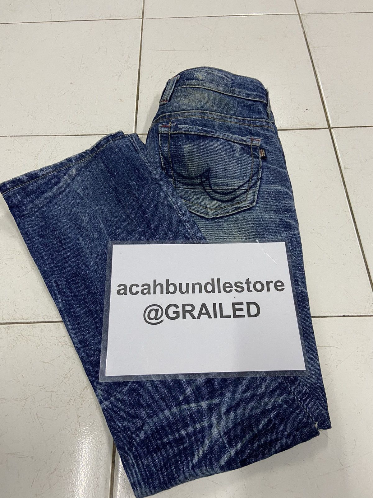 Japanese Brand SSIAL JEAN BLUE CULTURE JEANS DENIM Size US 29 - 19 Thumbnail