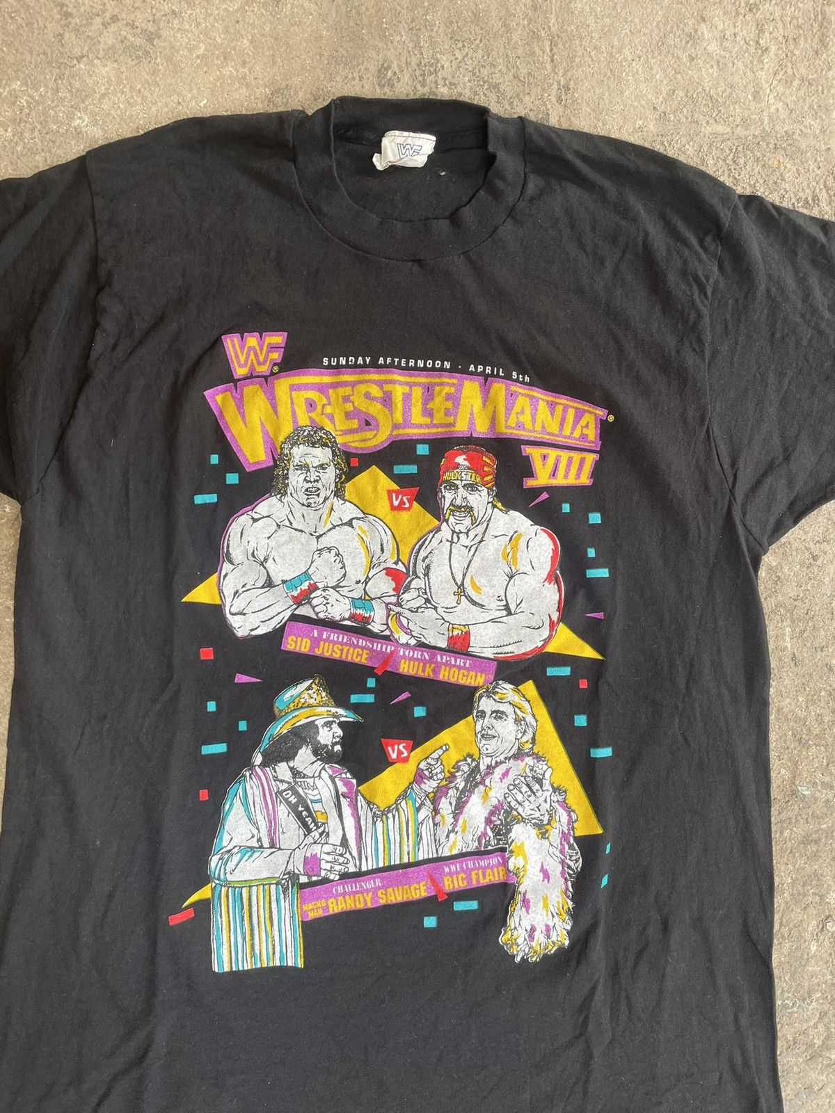 WWF 1992 WWF Wrestlemania VII single stitch tee Size US L / EU 52-54 / 3 - 2 Thumbnail