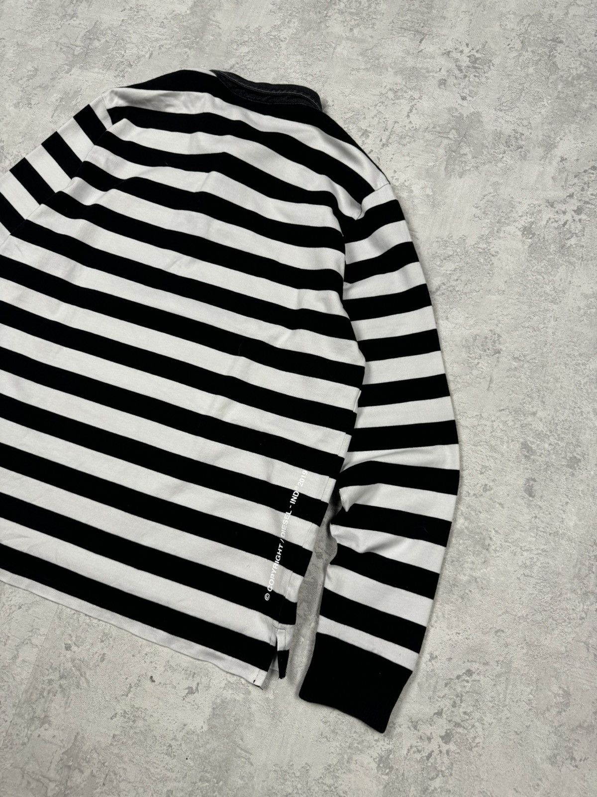Diesel Diesel Brave Snake Long Sleeve Striped Size L Size US L / EU 52-54 / 3 - 7 Thumbnail