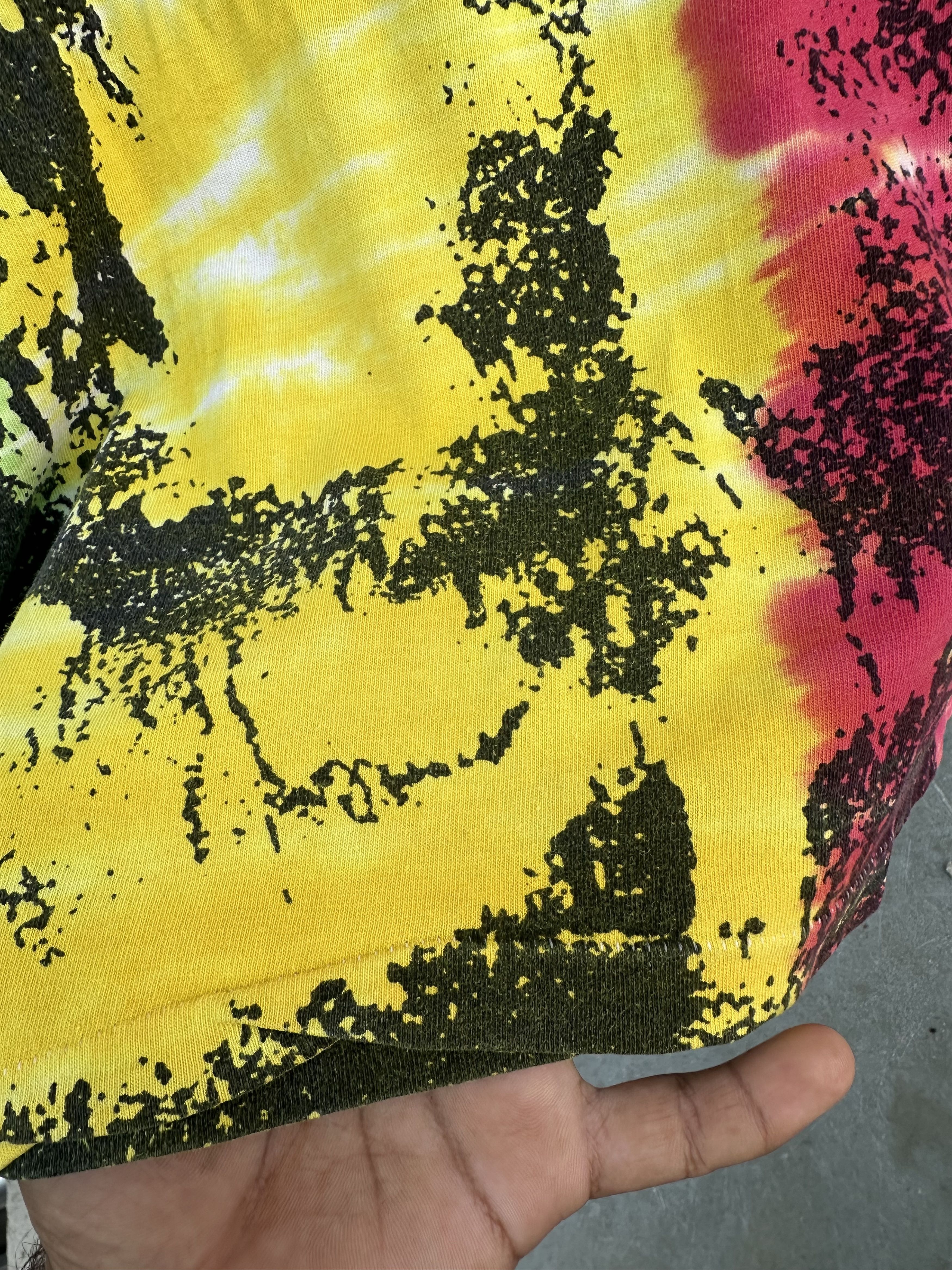Bob Marley Vintage 90s Jamaican Style Tie-Dye Rasta Tee Size US XL / EU 56 / 4 - 3 Thumbnail