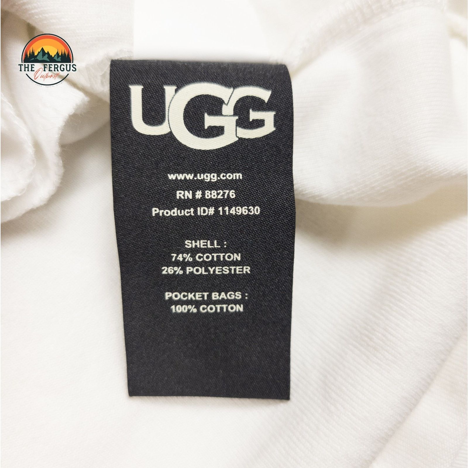 Ugg UGG Women’s Kassey Hooded Dress White Cover Up XS Size XS / US 0-2 / IT 36-38 - 8 Thumbnail