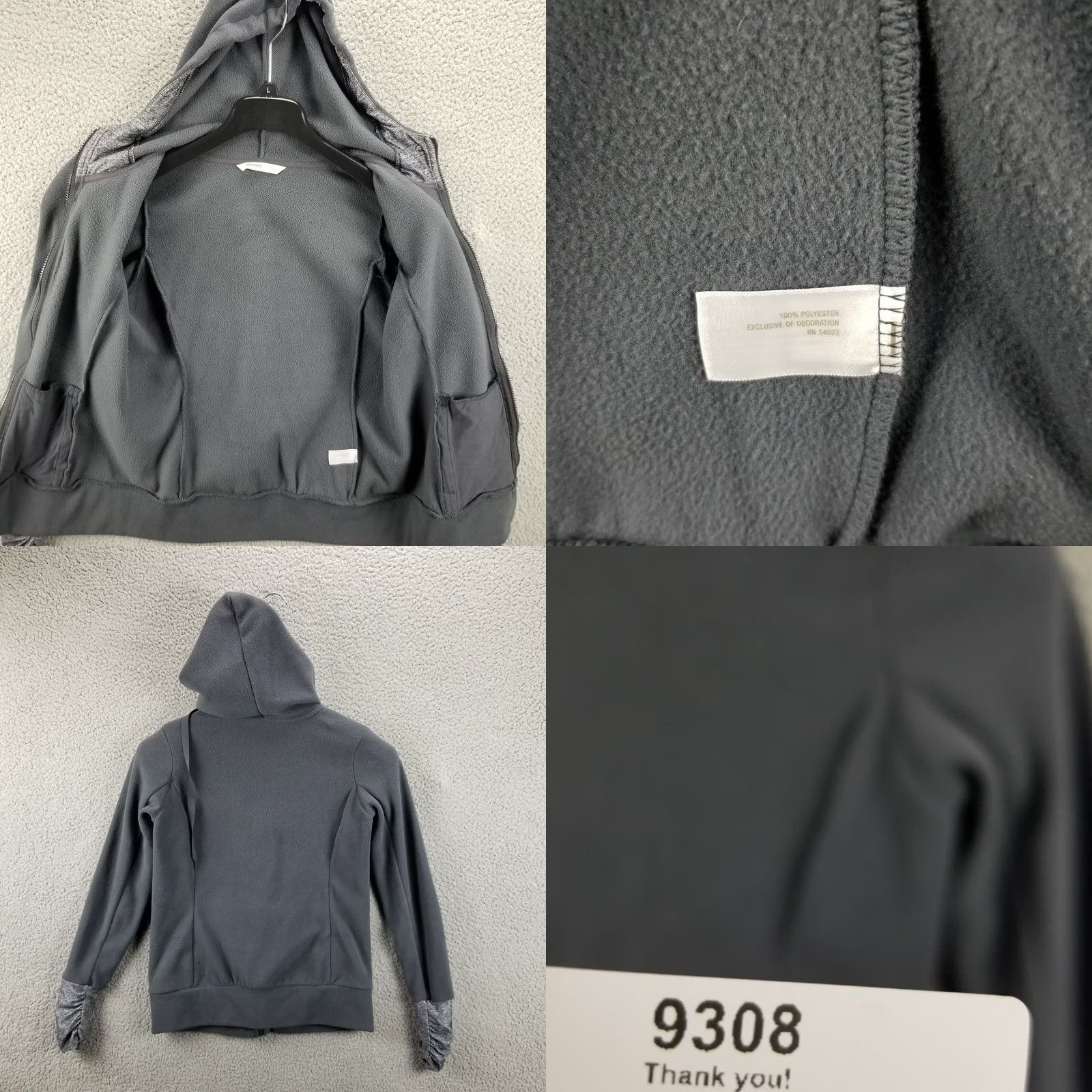 Old Navy Old Navy Jacket Women's Small Long Sleeve Zip Hoodie Fleece Raglan Sweatshirt Size S / US 4 / IT 40 - 8 Thumbnail