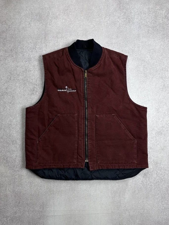 Carhartt Vintage Carhartt Active Workwear Vest Y2K L Size US L / EU 52-54 / 3 - 1 Thumbnail