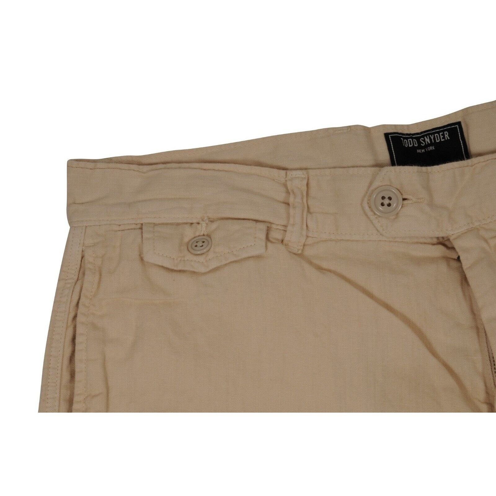 Todd Snyder Shorts Size US 36 Beige Cotton Linen Blend Size US 36 / EU 52 - 6 Thumbnail