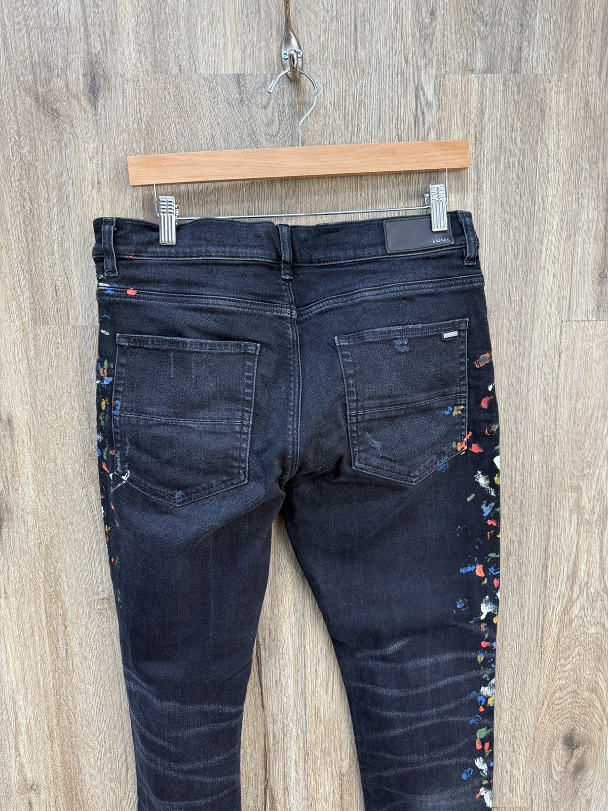 Amiri Amiri Paint Splatter Jeans Size US 34 / EU 50 - 8 Thumbnail