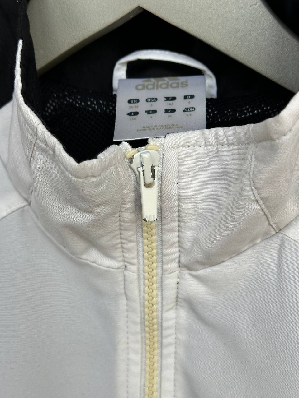 Adidas Adidas Vintage Track Jacket Windbreaker 3-Stripes Y2k Style Size US S / EU 44-46 / 1 - 9 Thumbnail