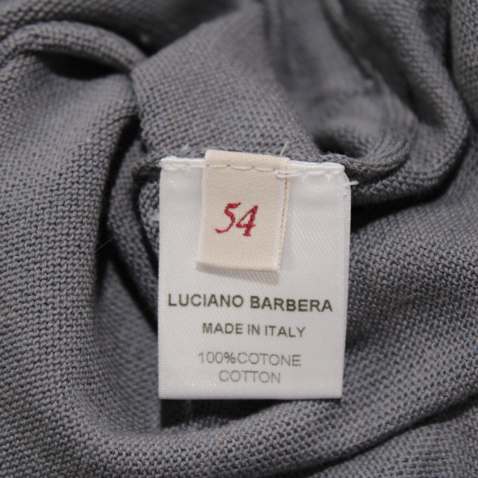 Luciano Barbera Luciano Barbera Sweater Size US XL in Gray Size US XL / EU 56 / 4 - 8 Thumbnail