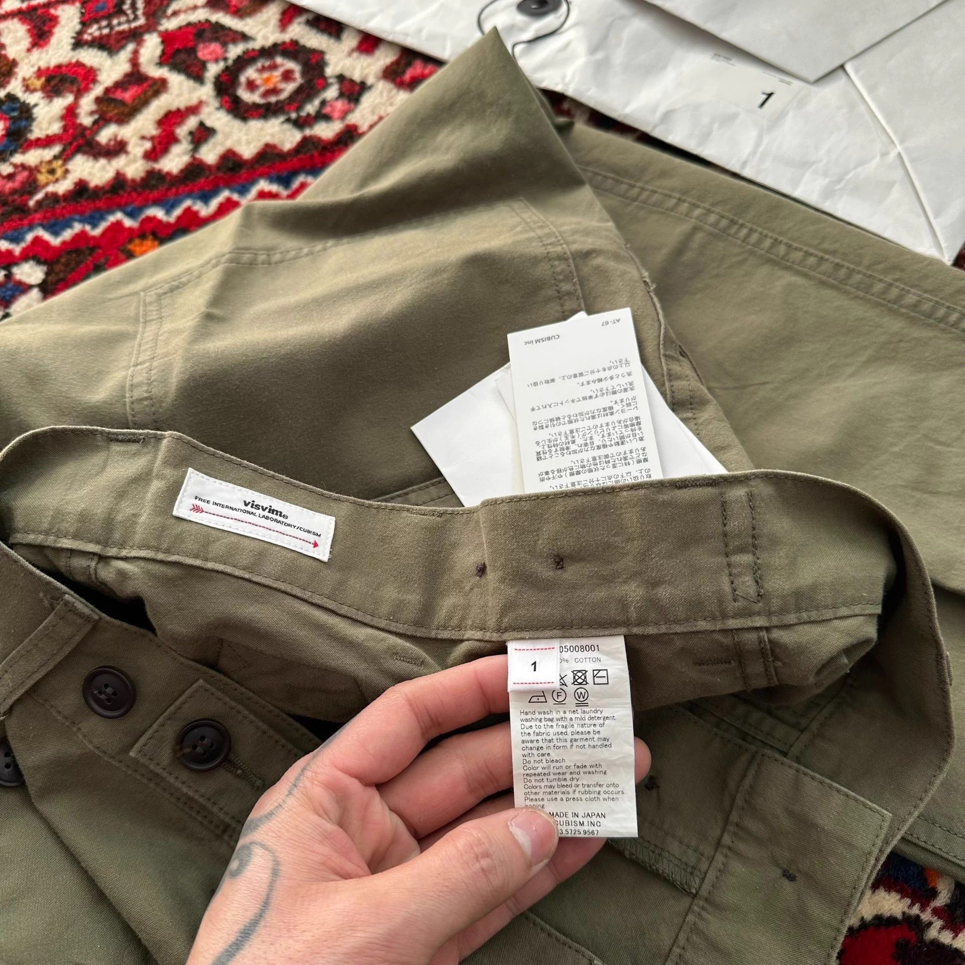 Visvim VISVIM 23AW ALDA PANTS Military Size 1 Size US 30 / EU 46 - 6 Thumbnail