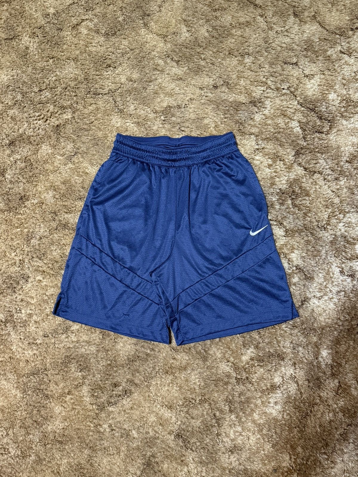 Nike Nike Mesh Athletic Shorts Navy Blue Small Size US 26 / EU 42 - 1 Thumbnail