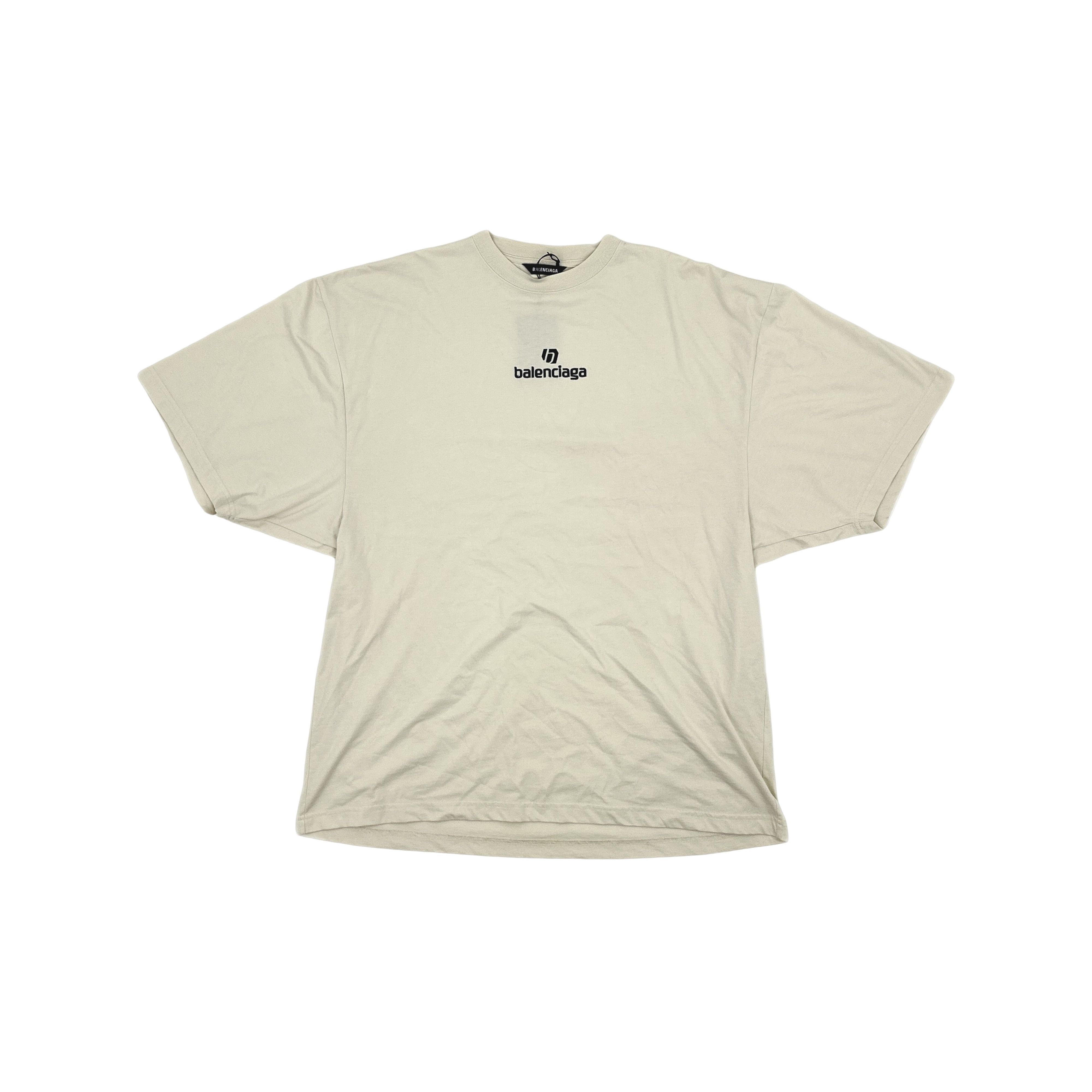 Balenciaga Balenciaga Unity Logo T-Shirt XS Size US XS / EU 42 / 0 - 1 Thumbnail