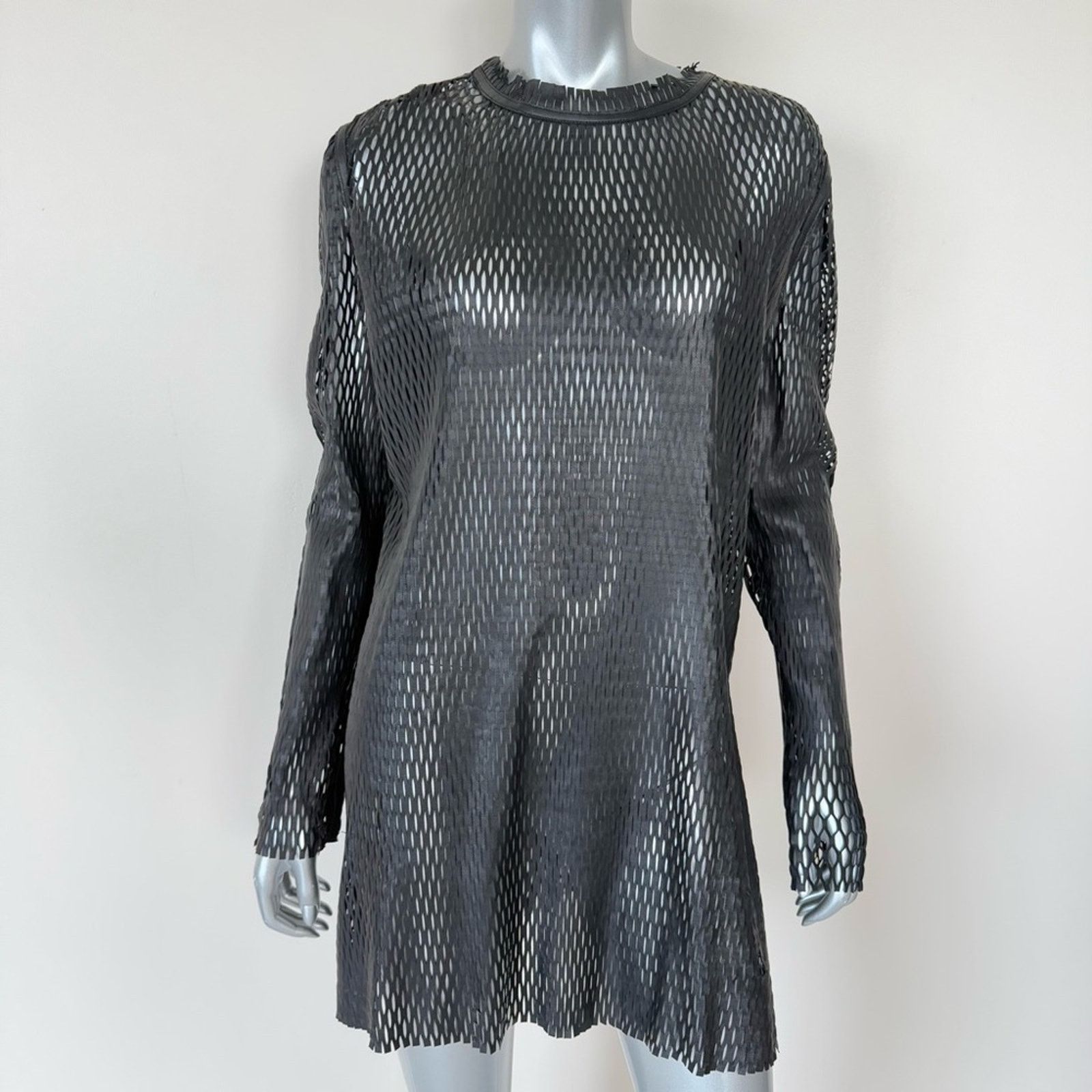Roberto Cavalli NWT!!! Roberto Cavalli women leather dress size 48IT 1650$!! Size XL / US 12-14 / IT 48-50 - 2 Thumbnail