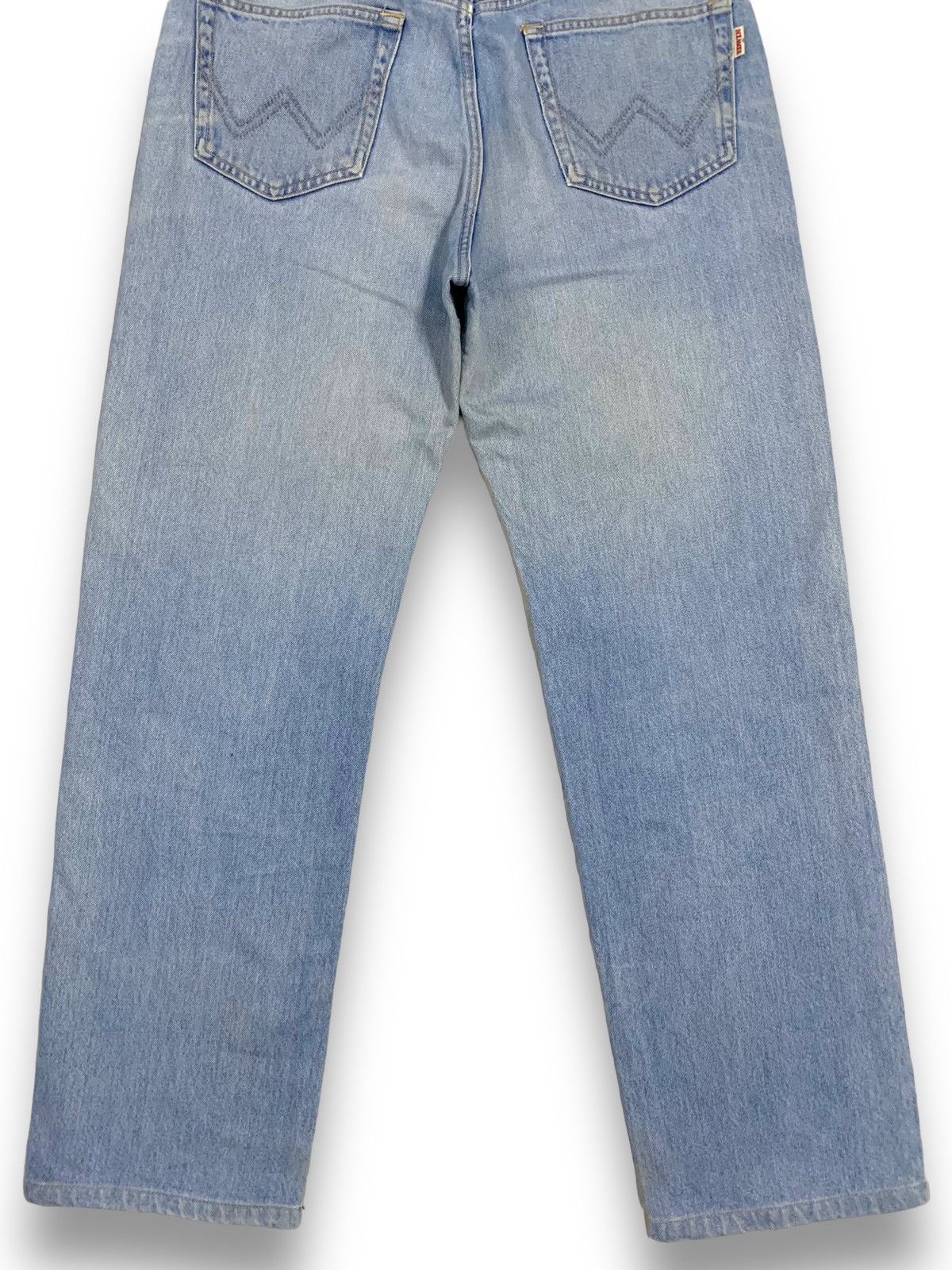 Edwin Vintage 90s Edwin Classic Rusty Mud Wash Distressed Jeans Size US 34 / EU 50 - 15 Thumbnail