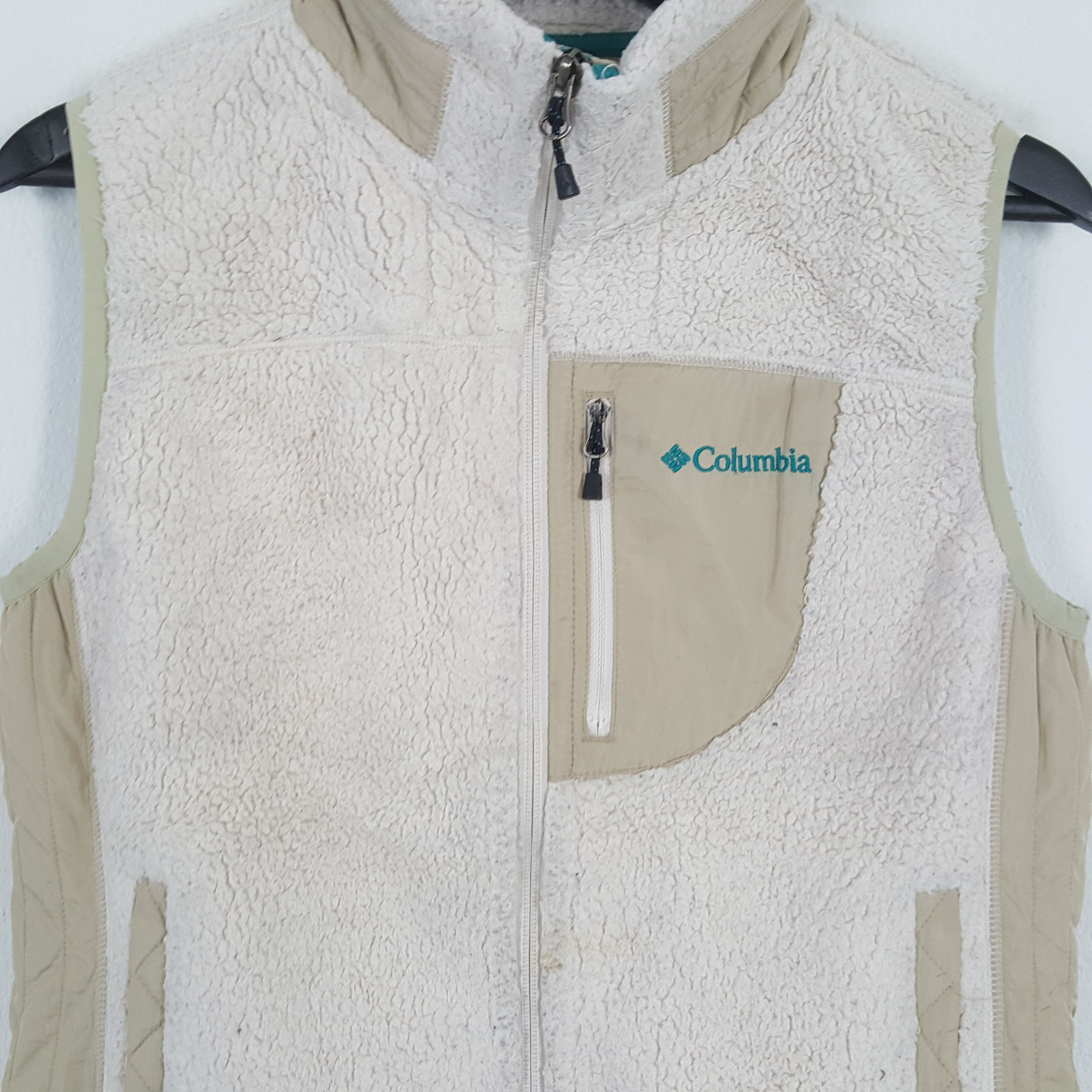 Columbia × Vintage COLUMBIA Outdoor Style Spellout Design Vest Size US XS / EU 42 / 0 - 2 Thumbnail