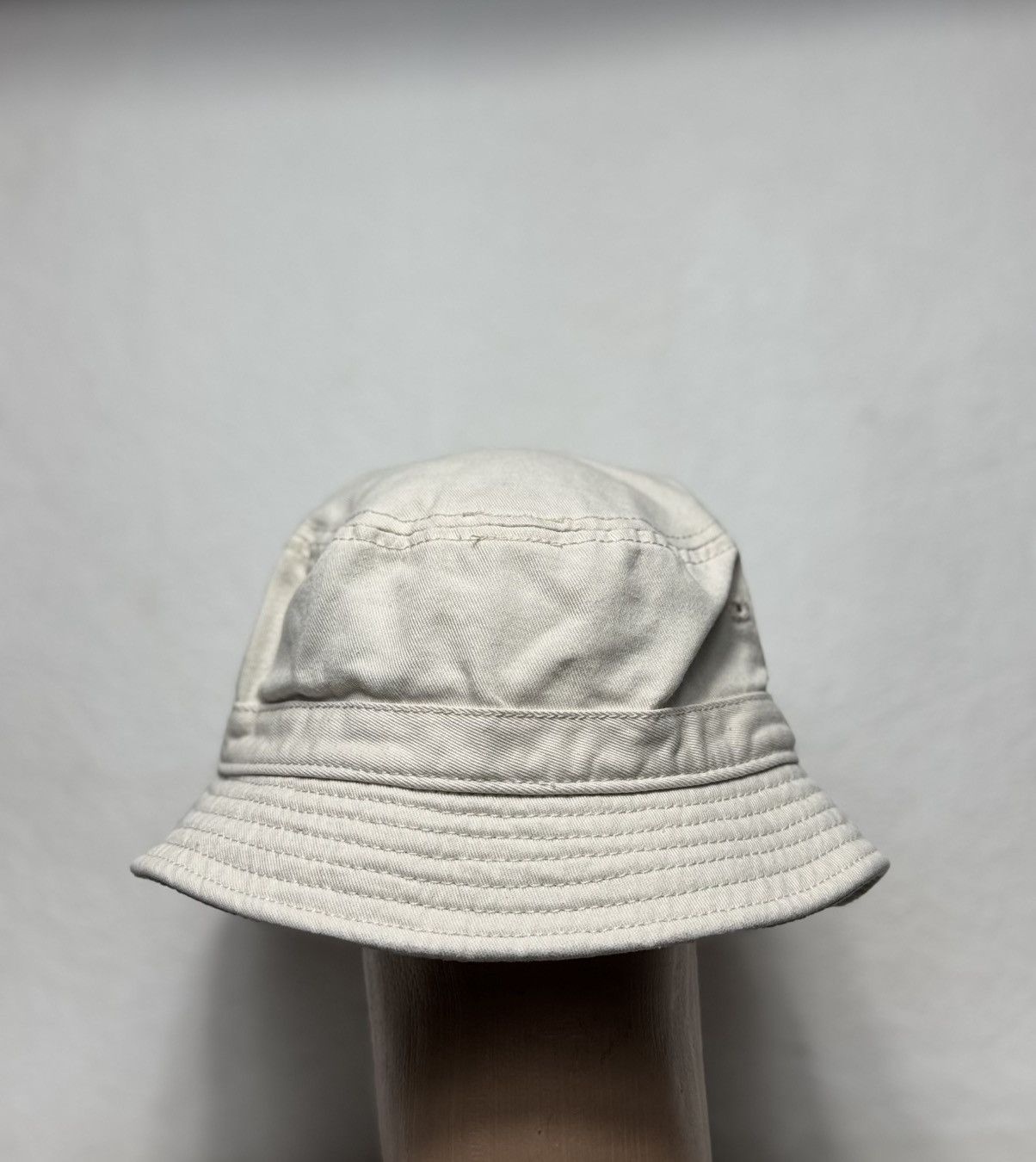 Palm Angels Palm Angels Panama Bucket Hat Luxury White Size ONE SIZE - 4 Thumbnail
