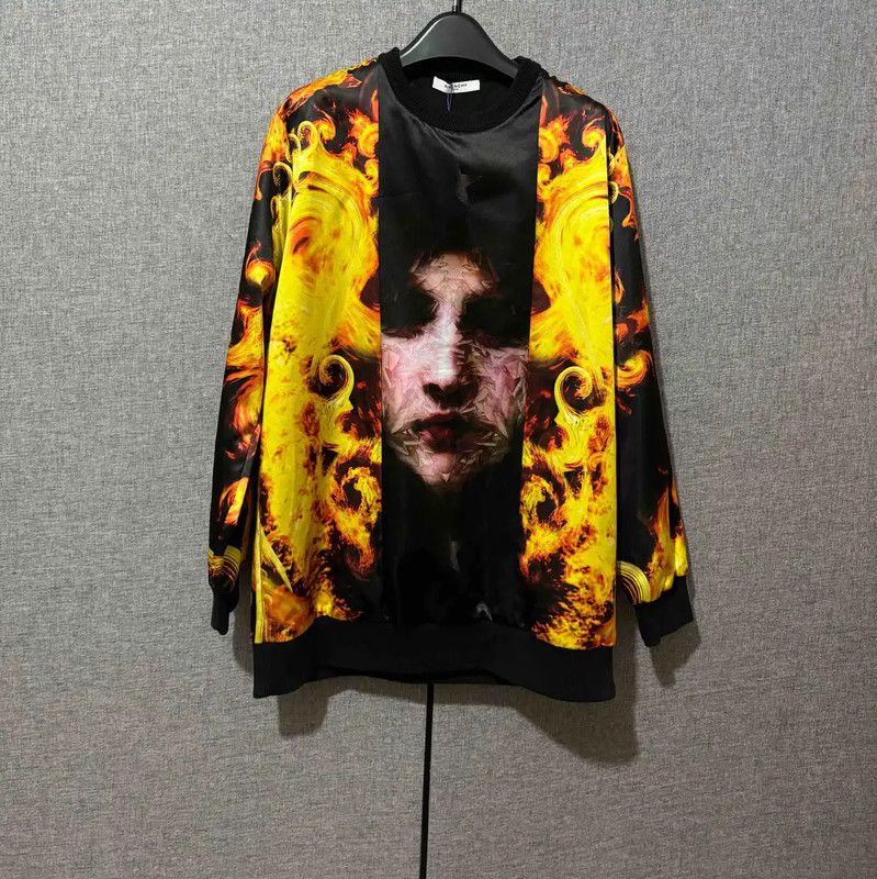 Givenchy Givenchy Colorful Polyester Graphic Sweatshirt 0089 Size US S / EU 44-46 / 1 - 1 Thumbnail