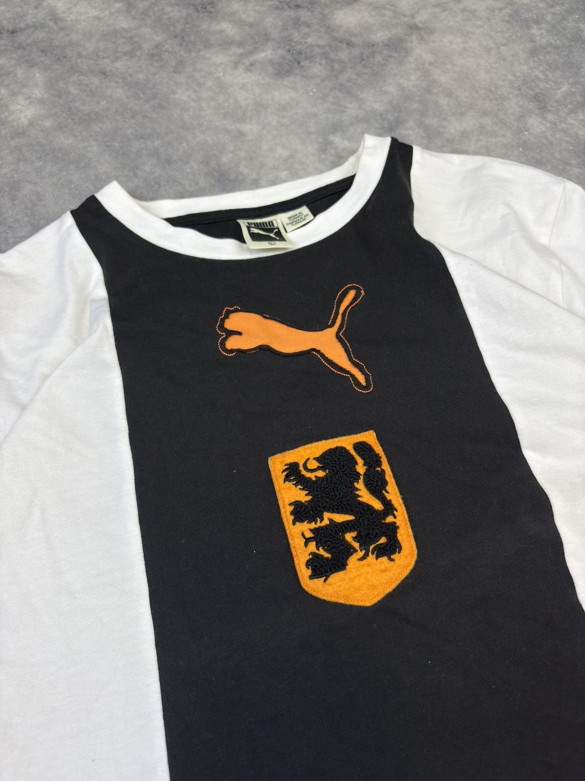 Puma × Vintage Vintage Puma Nederland blokecore t shirt tee 90s soccer y2k Size US L / EU 52-54 / 3 - 2 Thumbnail