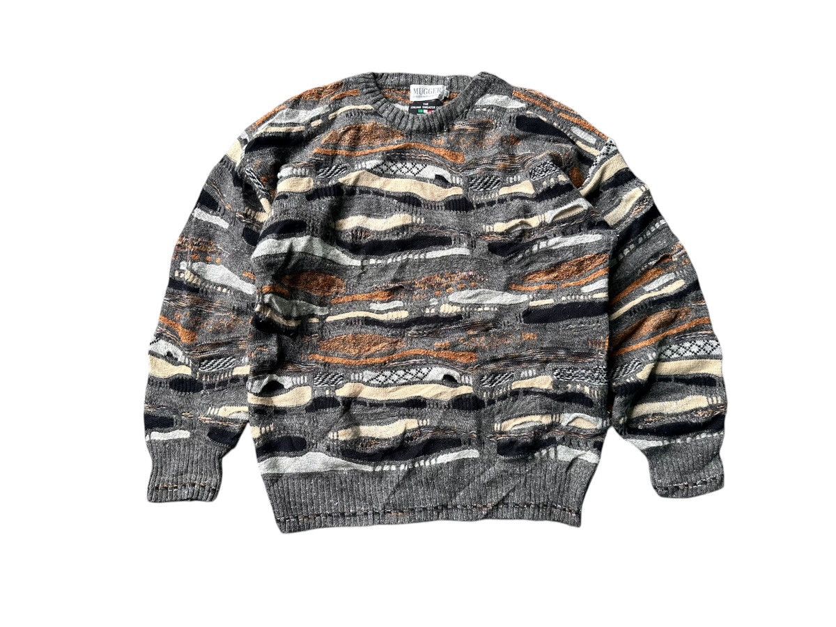Coogi × Designer × Vintage Vintage Mugger Knitwear Italian Sweater Size US M / EU 48-50 / 2 - 2 Thumbnail