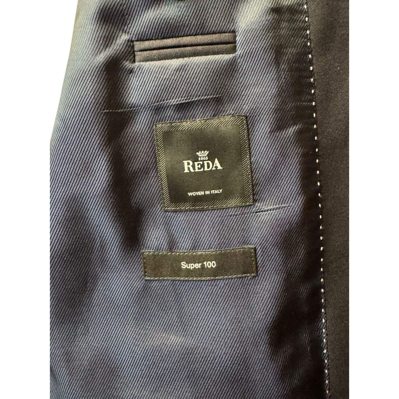 Hugo Boss HUGO BOSS Pasolini Movie Super 100 Blue Sport Coat Blazer Size 40R - 8 Thumbnail