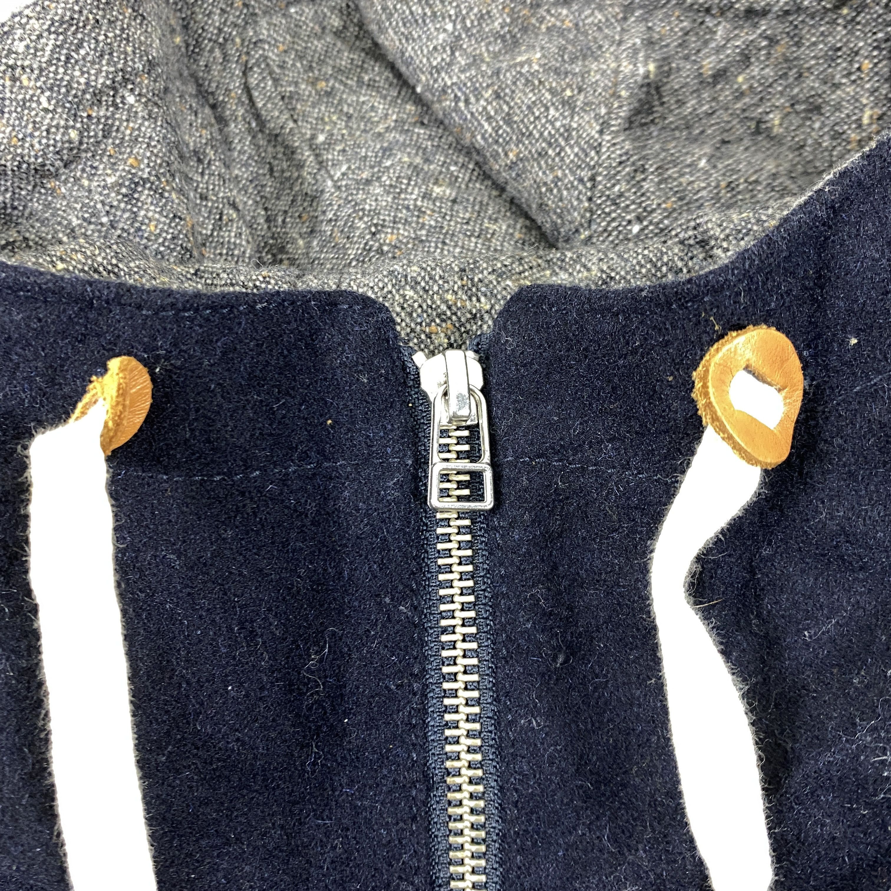 Beams Plus Vintage Japanese Brand Beams Wool Hoodie Jacket - J316 Size US M / EU 48-50 / 2 - 5 Thumbnail